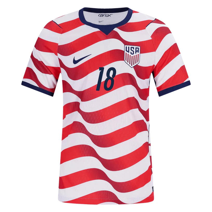 Nike Mens Max Arfsten United States Match Authentic Home Jersey 2026 (Sail/Midnight Navy) - Image 3