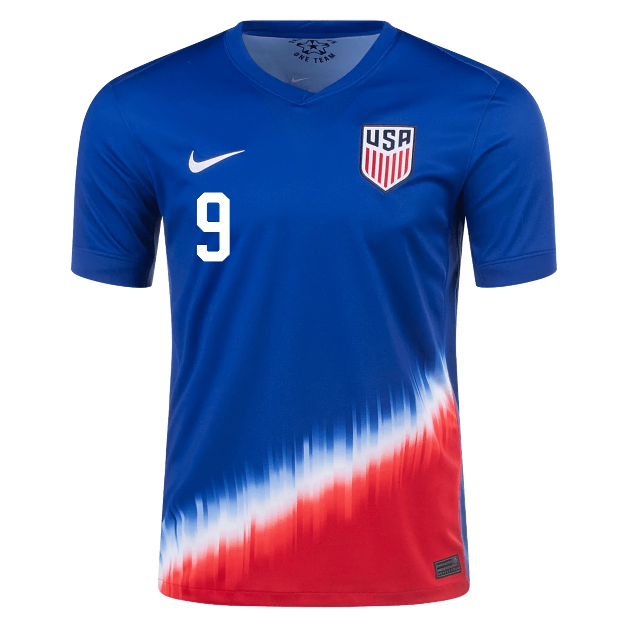Nike Mens United States Jesus Ferreira Away Jersey 24/25 (Old Royal/Sport Red) - Image 2