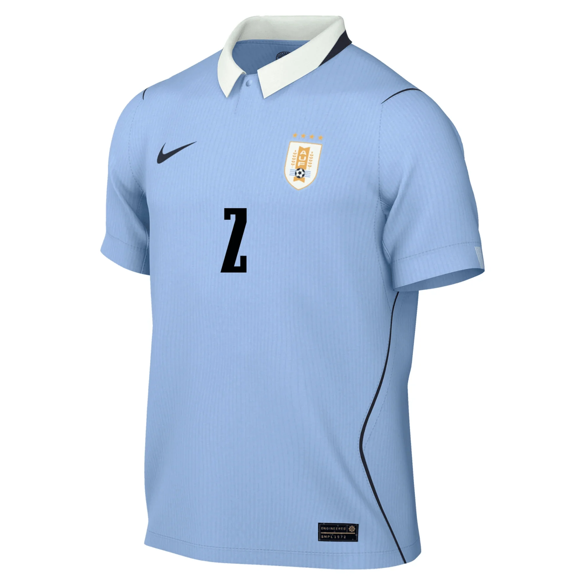 Nike Mens Uruguay Match Authentic José María Giménez Home Jersey 2026 (Royal Tint/Obsidian) - Image 2