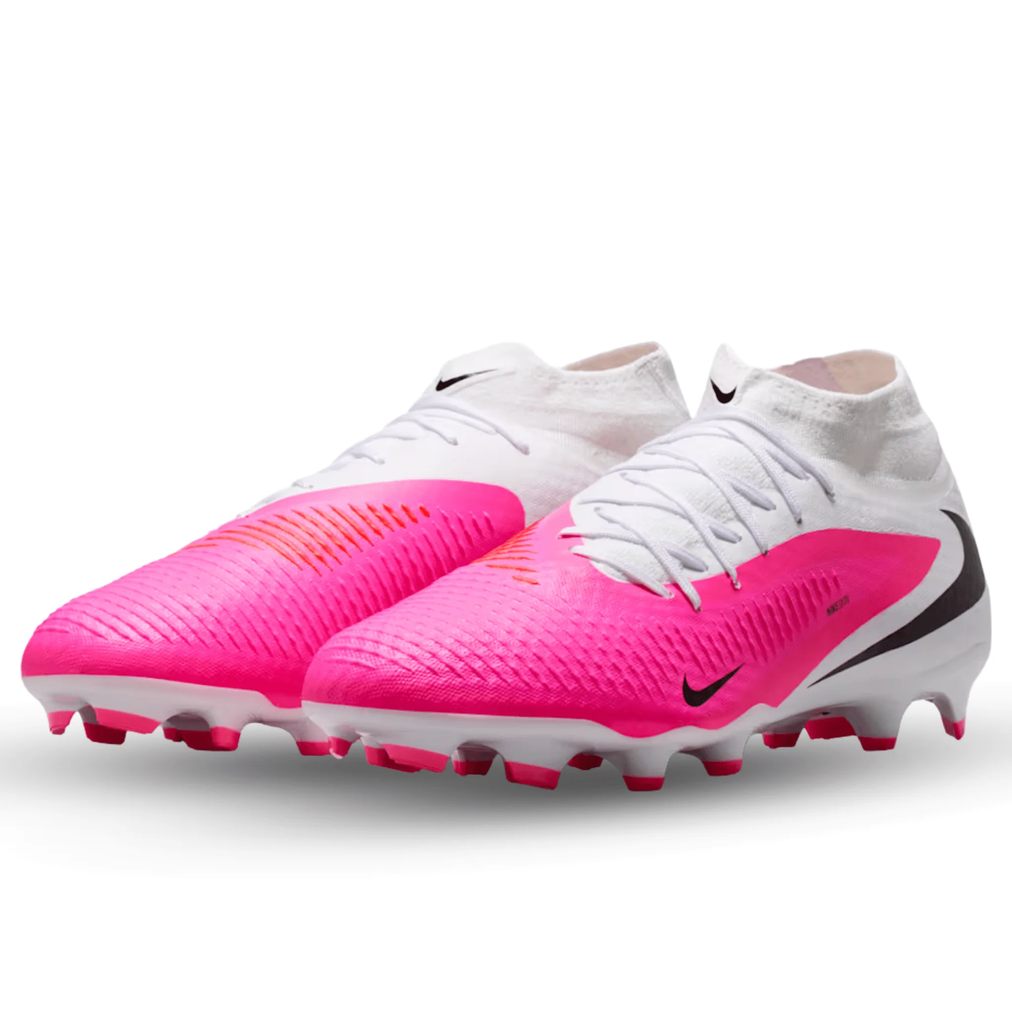 Nike Phantom 6 High Academy FG/MG Soccer Cleats (Multi/Black) - Image 3