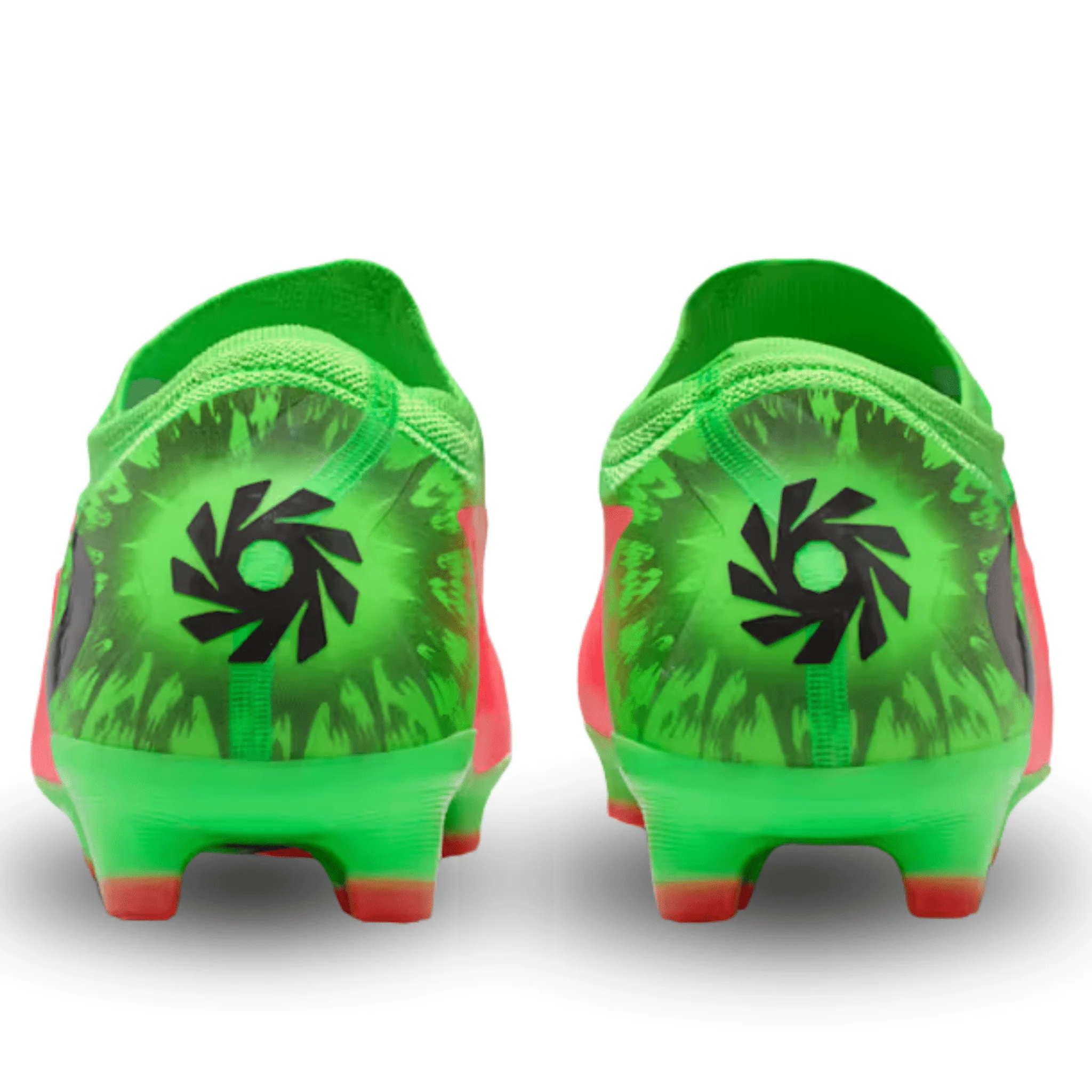 Nike Phantom 6 Low Pro EH Firm Ground Soccer Cleats (Hot Punch/Black-Green Strike) - Image 4