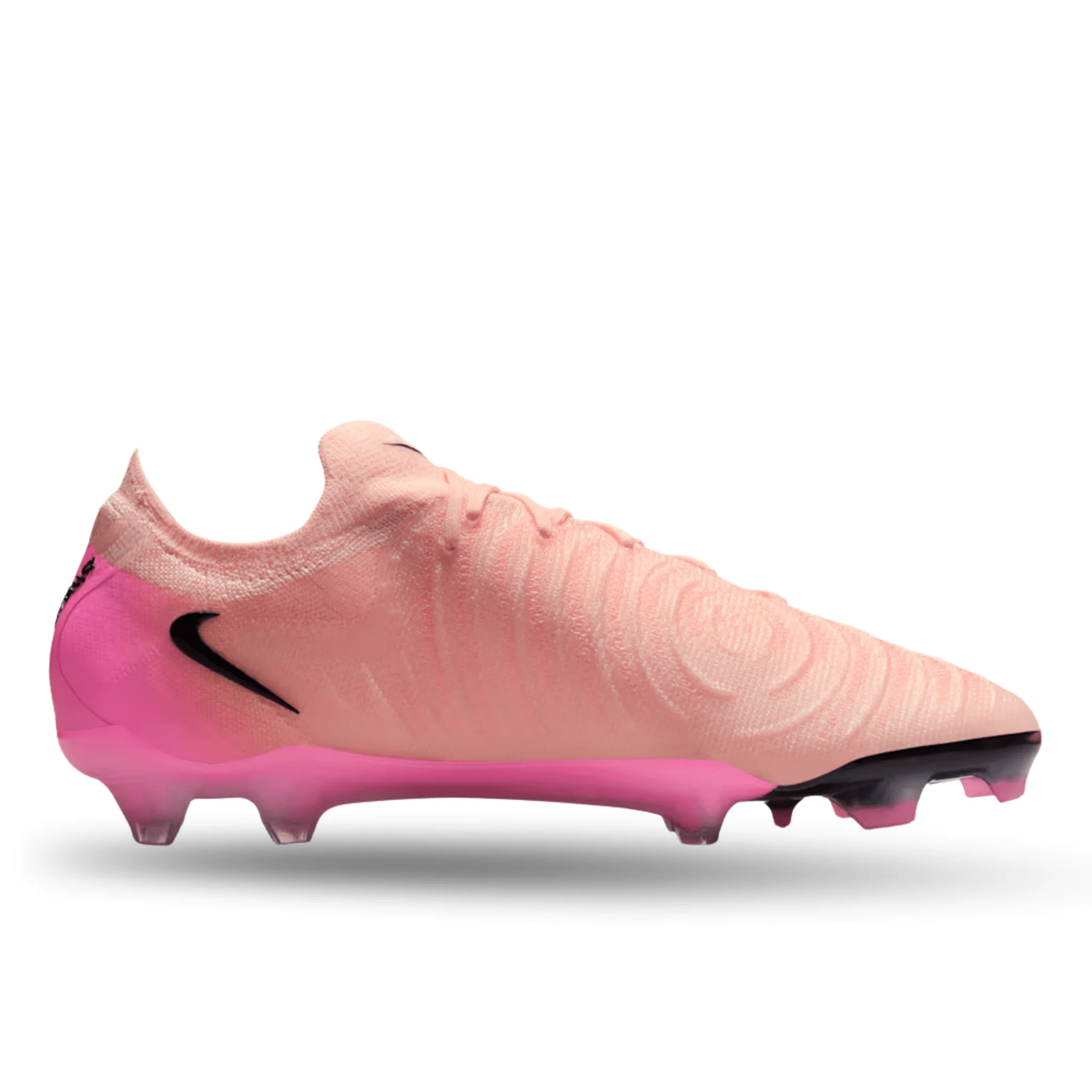 Nike Phantom GX II Elite FG Soccer Cleats (Crimson Tint/Pink Blast) - Image 2