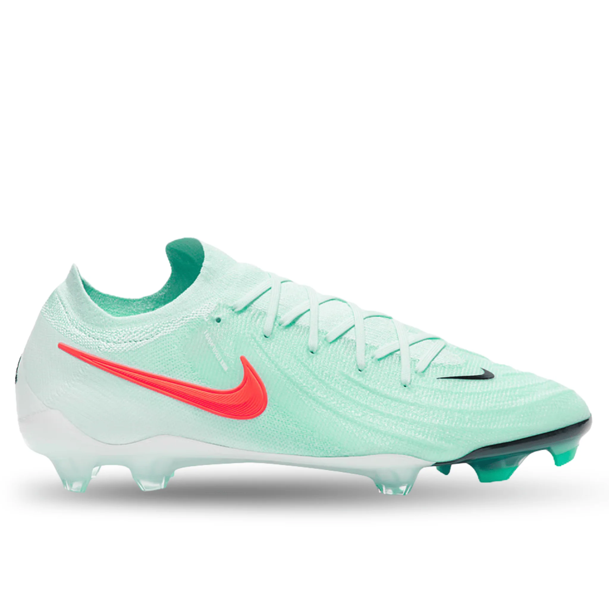 Nike Phantom GX II Elite FG Soccer Cleats (Mint/Atomic Red-Off Noir)