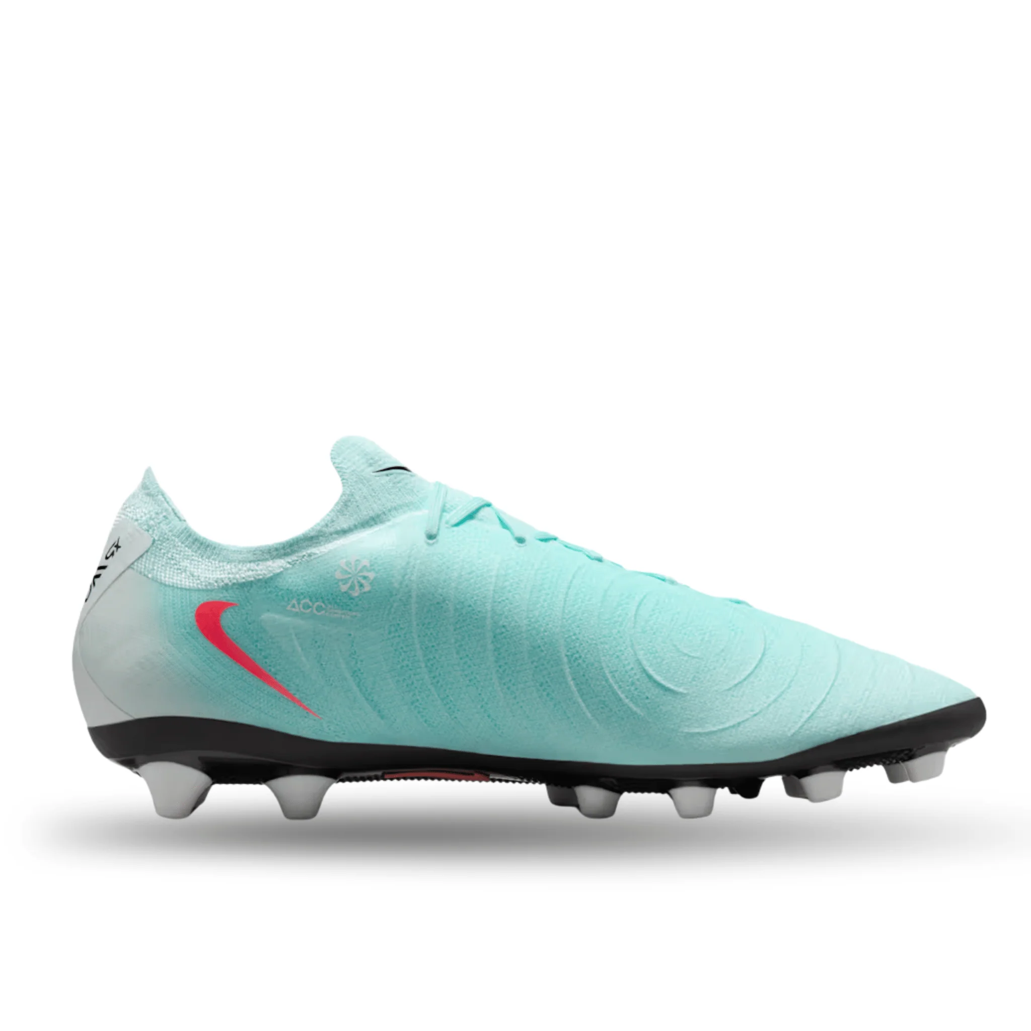 Nike Phantom GX II Pro AG-Pro Soccer Cleats (Mint/Atomic Red) - Image 2