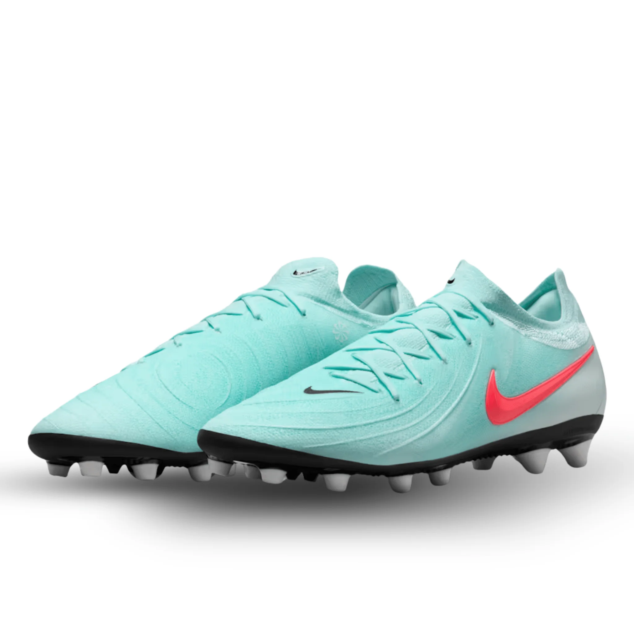 Nike Phantom GX II Pro AG-Pro Soccer Cleats (Mint/Atomic Red) - Image 3