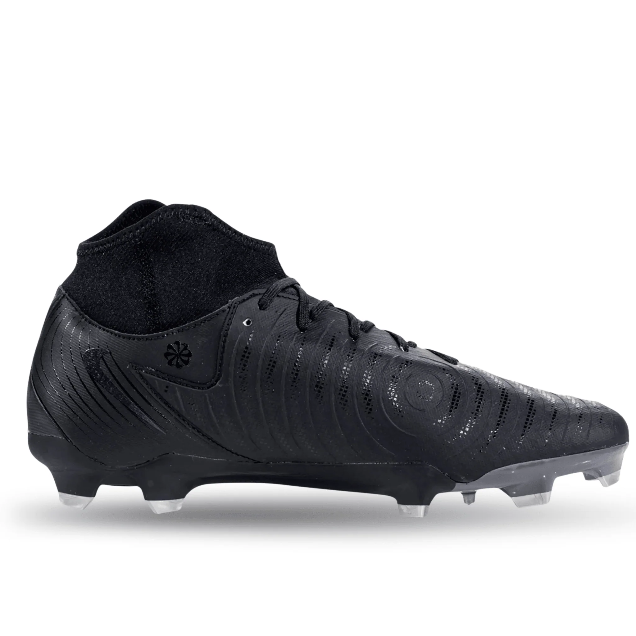 Nike Phantom Luna II Academy FG/MG Soccer Cleats (Black/Black) - Image 4