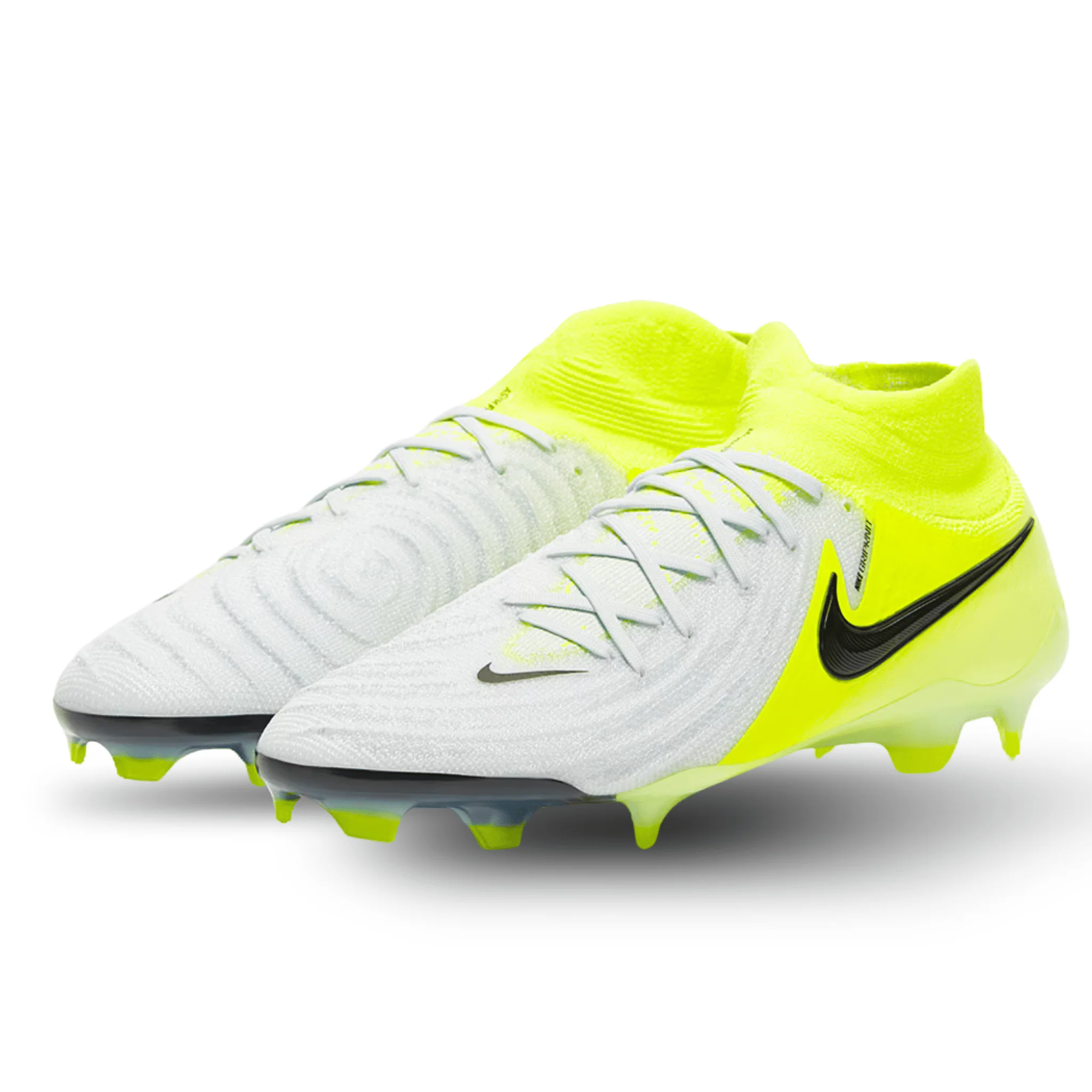 Nike Phantom Luna II Elite FG Soccer Cleats (Metallic Slver/Black-Volt) - Image 3