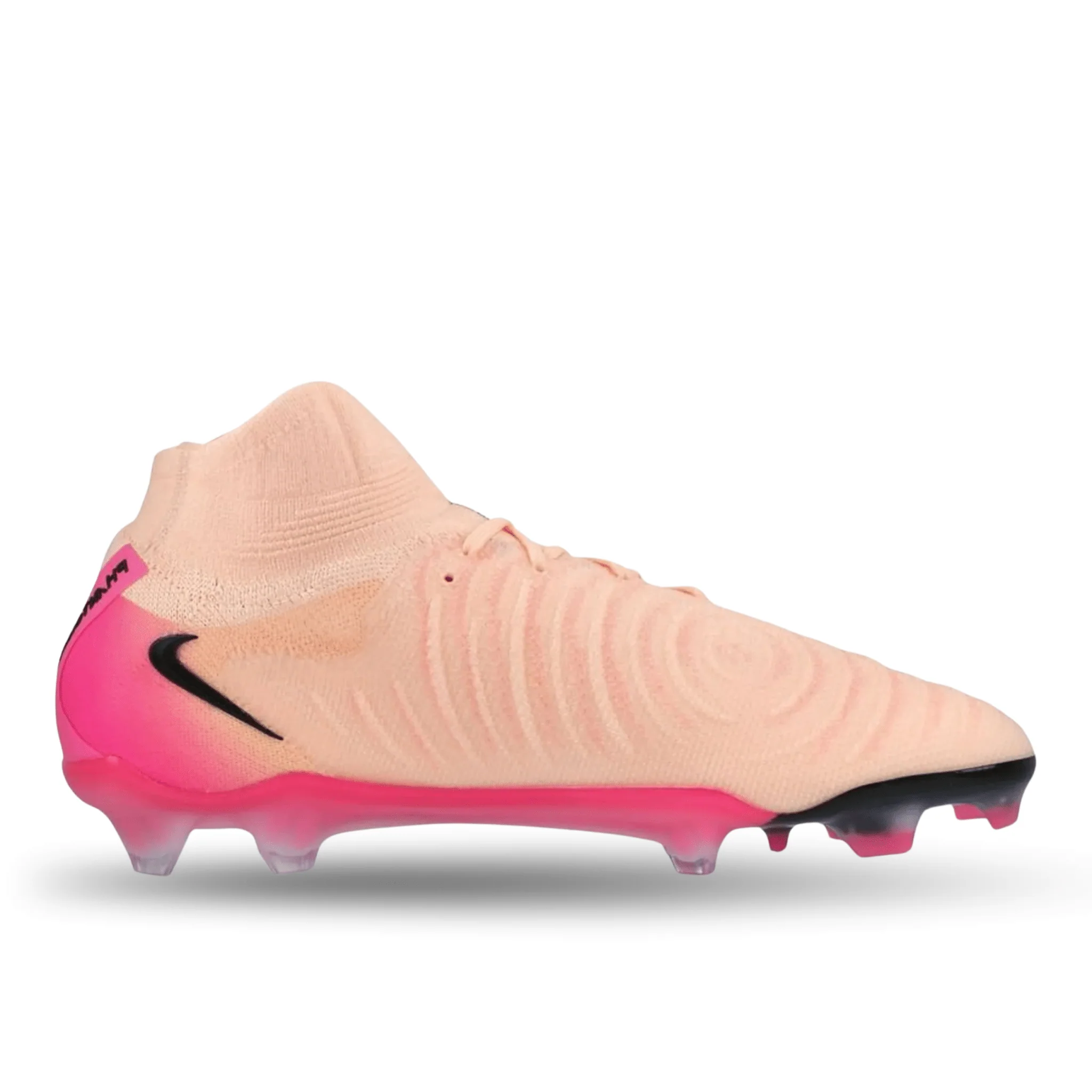 Nike Phantom Luna II Elite FG Soccer Cleats (Crimson Tint/Black-Pink Blast) - Image 2