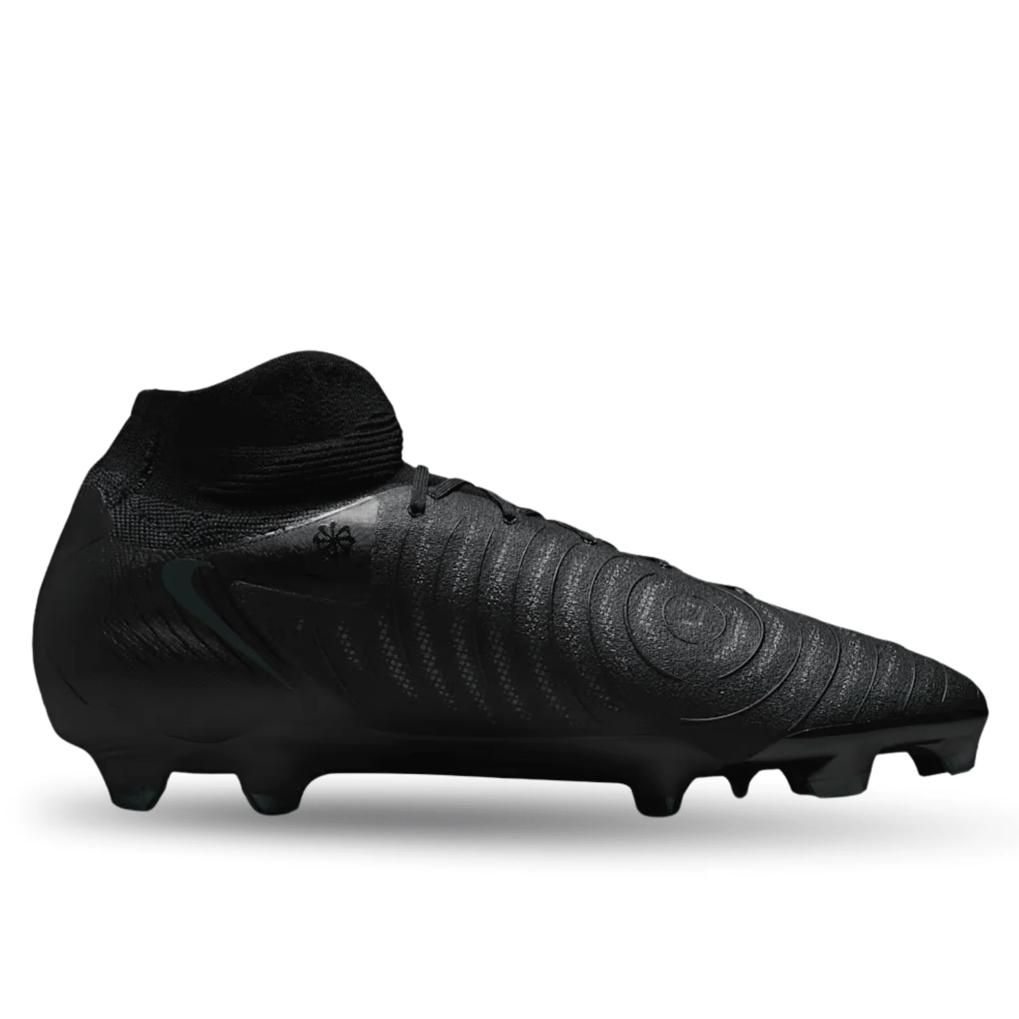 Nike Phantom Luna II Pro FG Soccer Cleats (Black/Deep Jungle) - Image 2