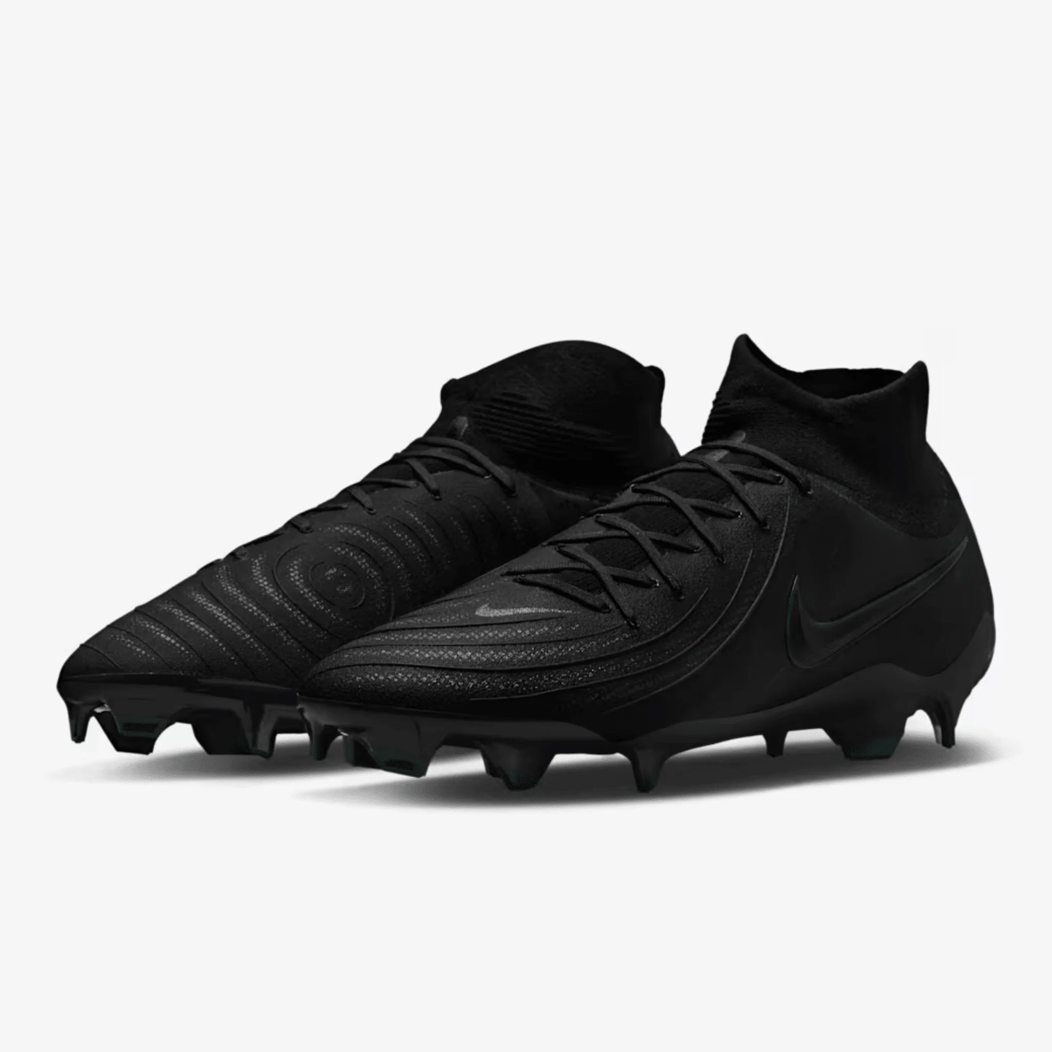 Nike Phantom Luna II Pro FG Soccer Cleats (Black/Deep Jungle) - Image 3