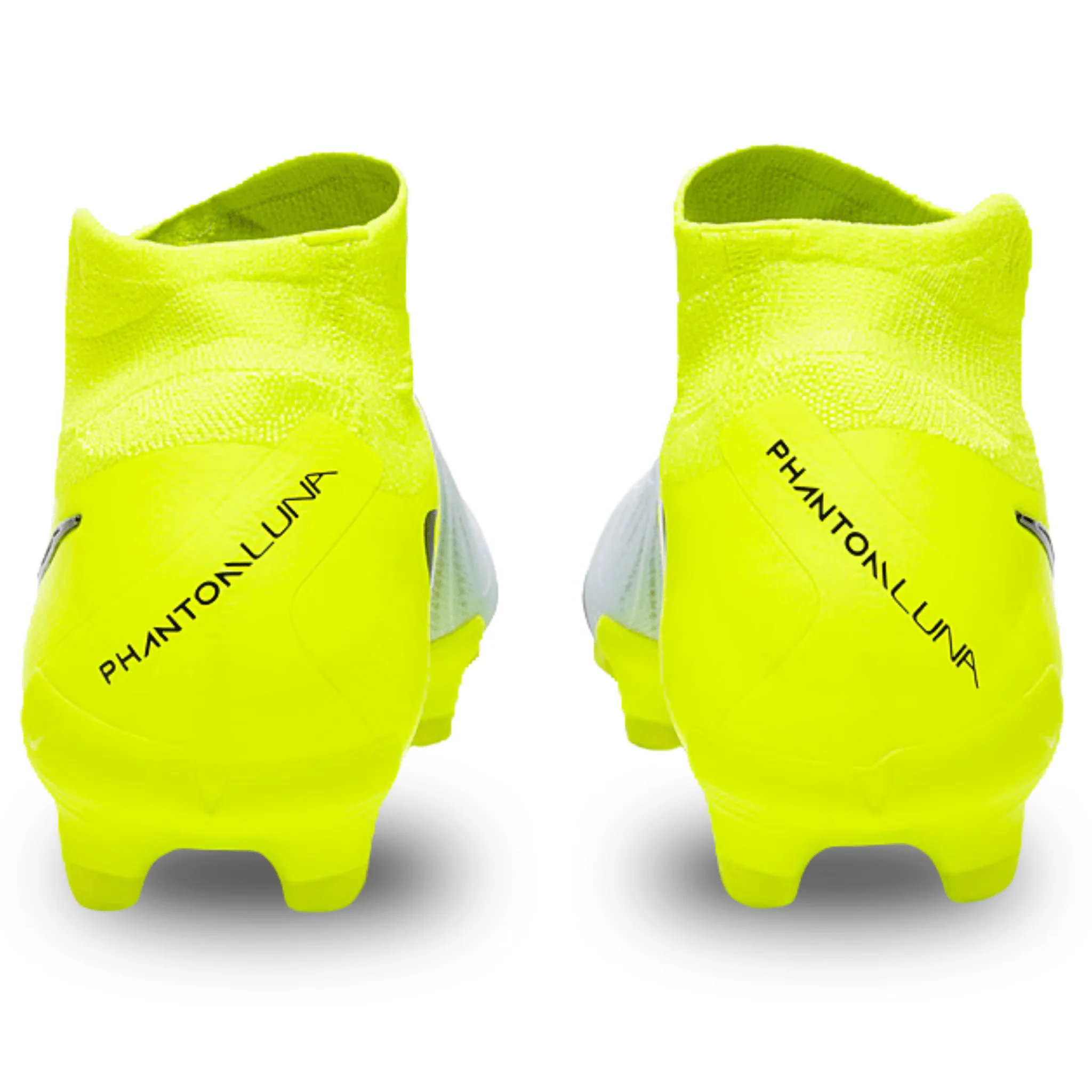 Nike Phantom Luna II Pro FG Soccer Cleats (Metallic Silver/Black-Volt) - Image 4