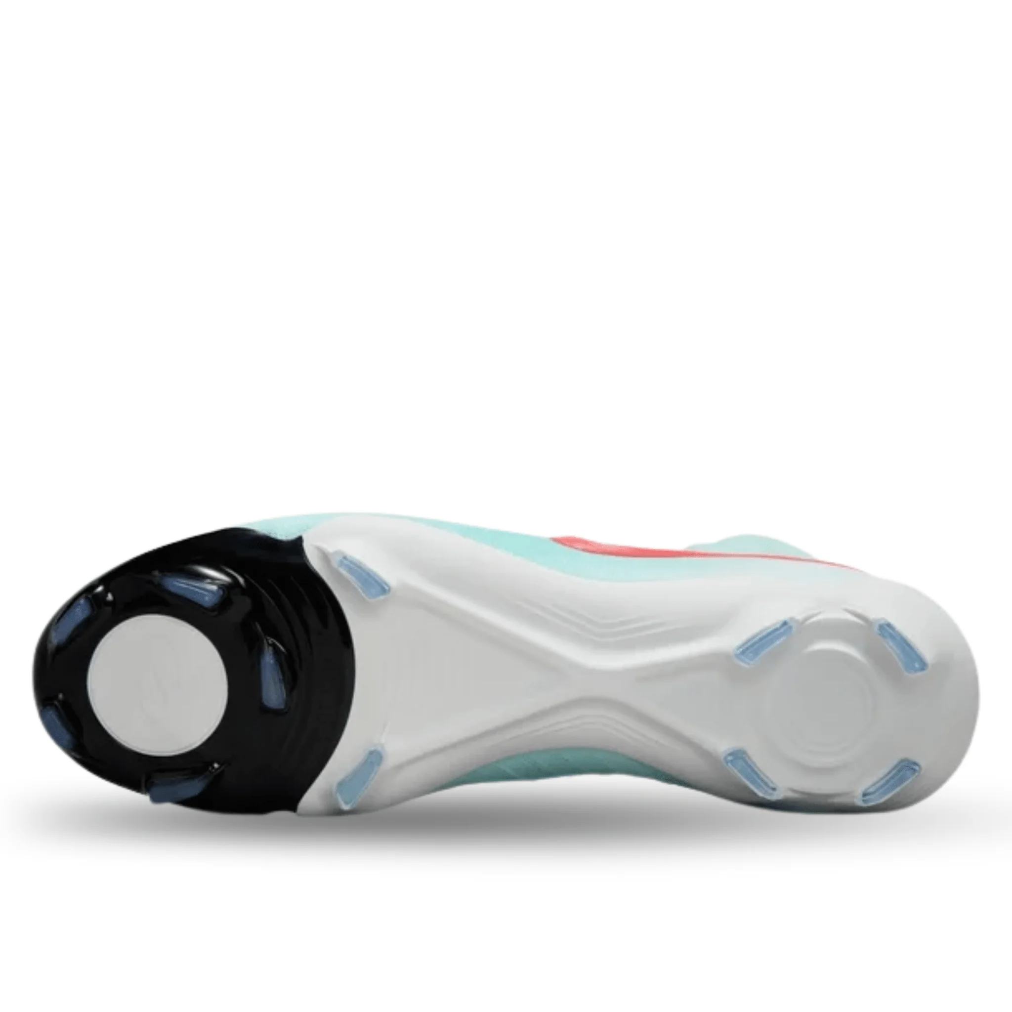 Nike Phantom Luna II Pro FG Soccer Cleats (Mint/Atomic Red) - Image 2