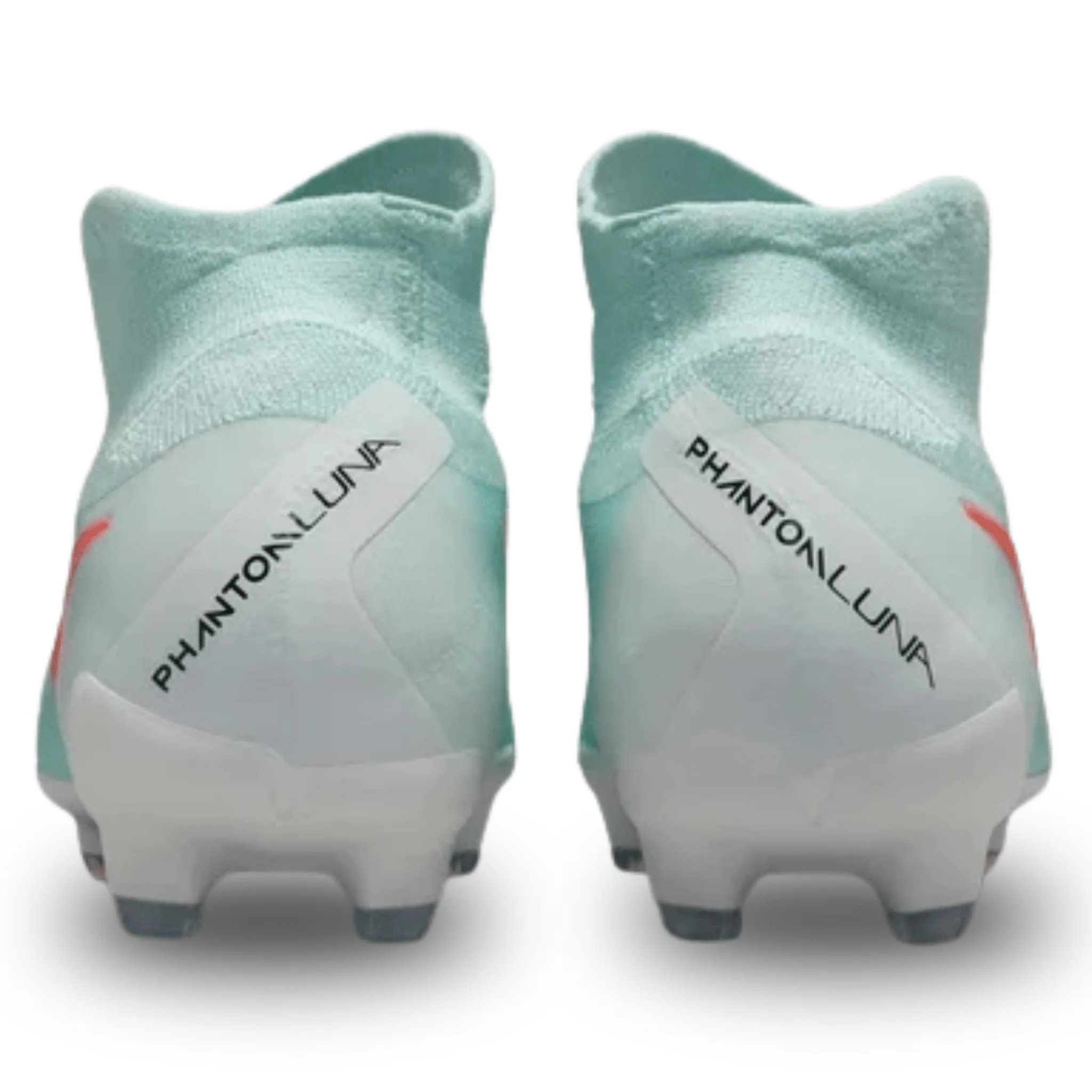Nike Phantom Luna II Pro FG Soccer Cleats (Mint/Atomic Red) - Image 4