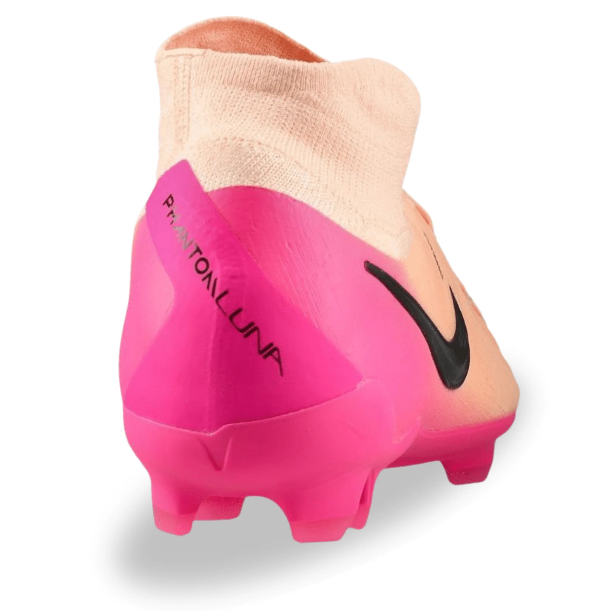 Nike Phantom Luna II Pro FG Soccer Cleats (Crimson Tint/Black-Pink Blast) - Image 4