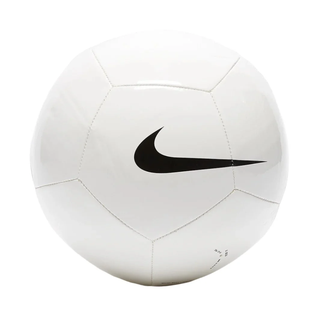 Nike Pitch Team Soccer Ball (White/Black) - Image 3