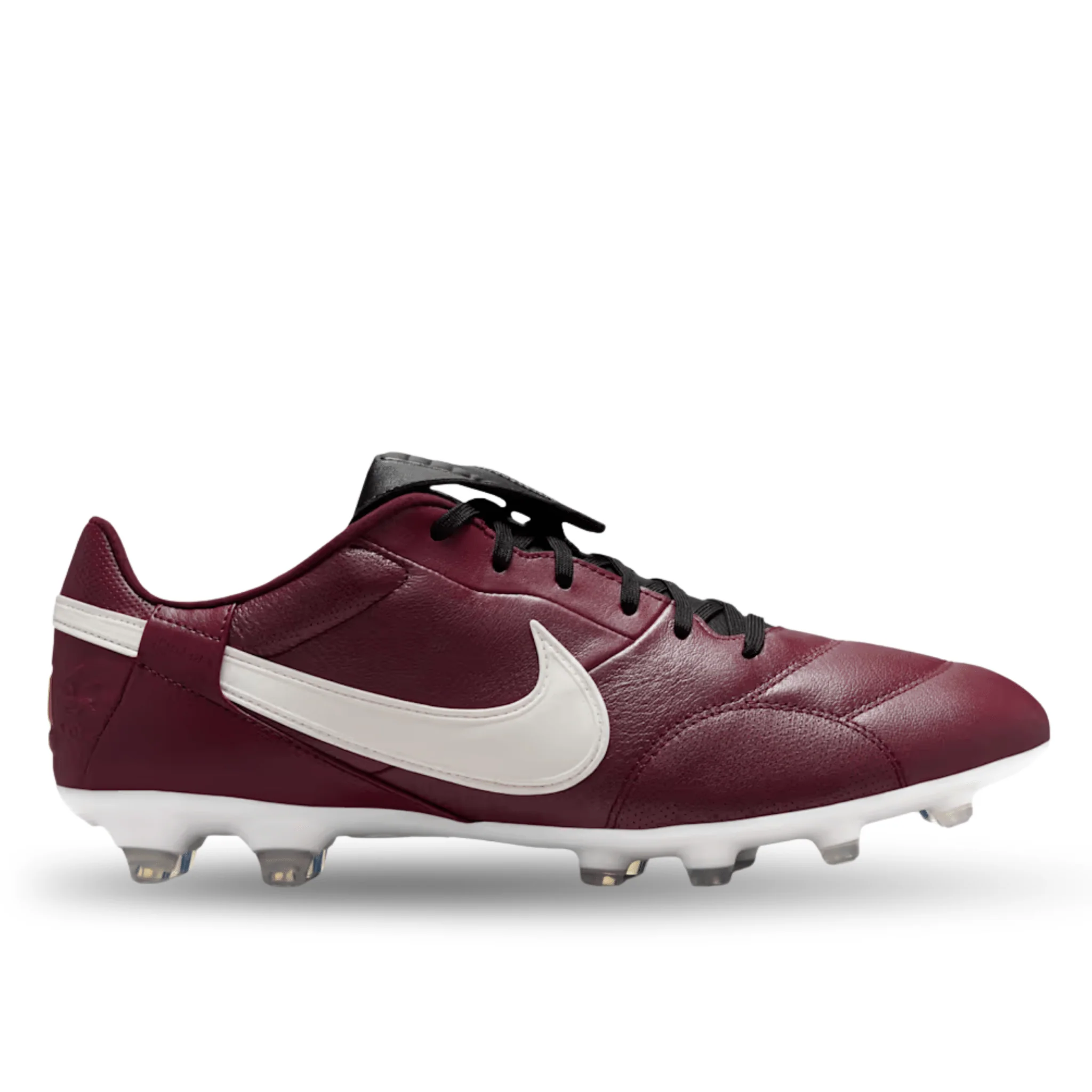 Nike Premier III Firm Ground Soccer Cleats (Merlot/Sail/Black) - Image 2