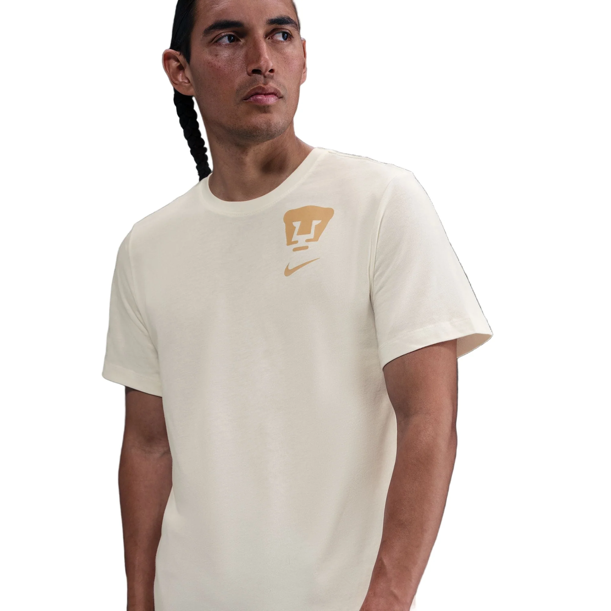 Nike Men's Pumas Crest Logo T-Shirt (Sail Off White) - Image 3