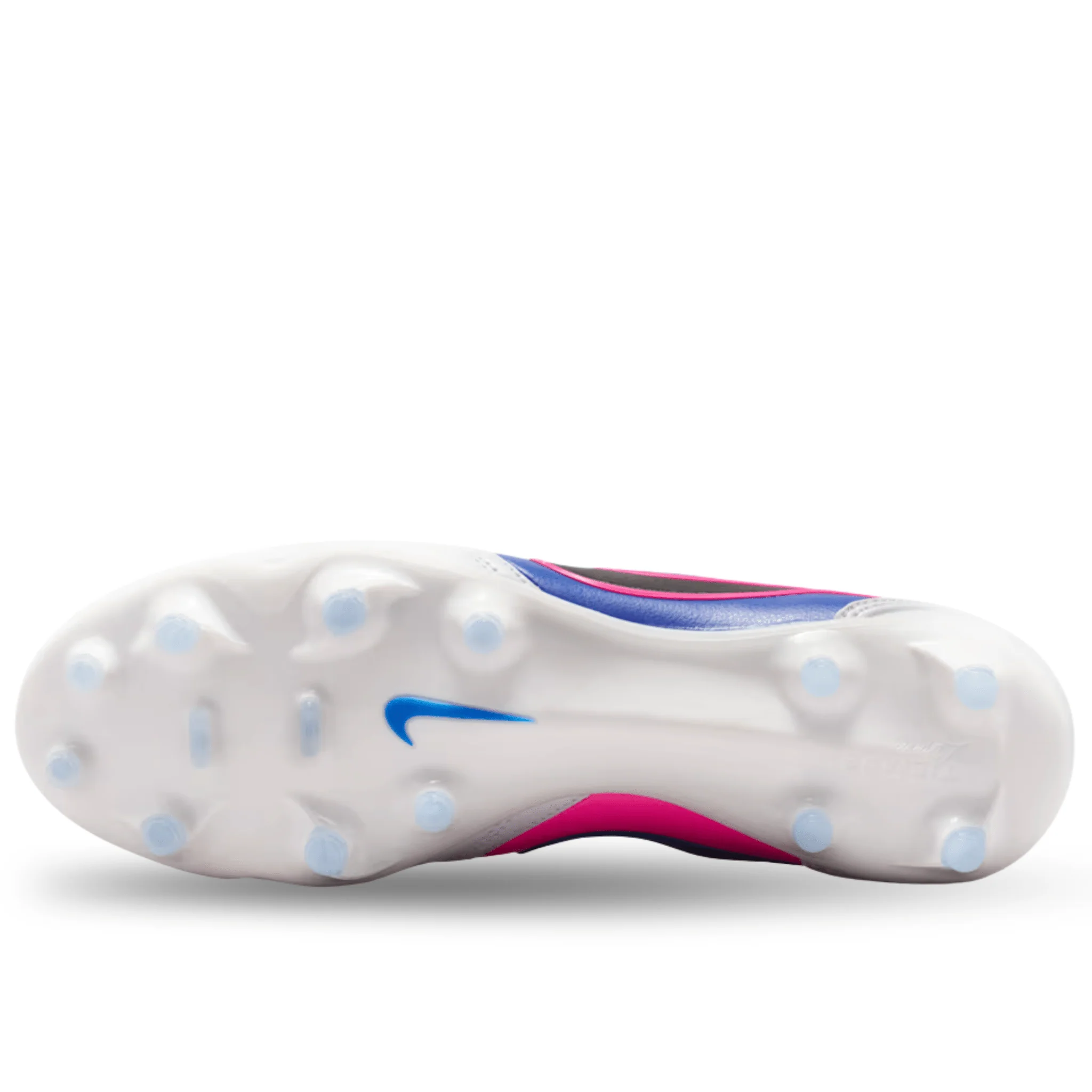 Nike Tiempo Ligera Pro Soccer Cleats (White/Black/Racer Blue) - Image 5
