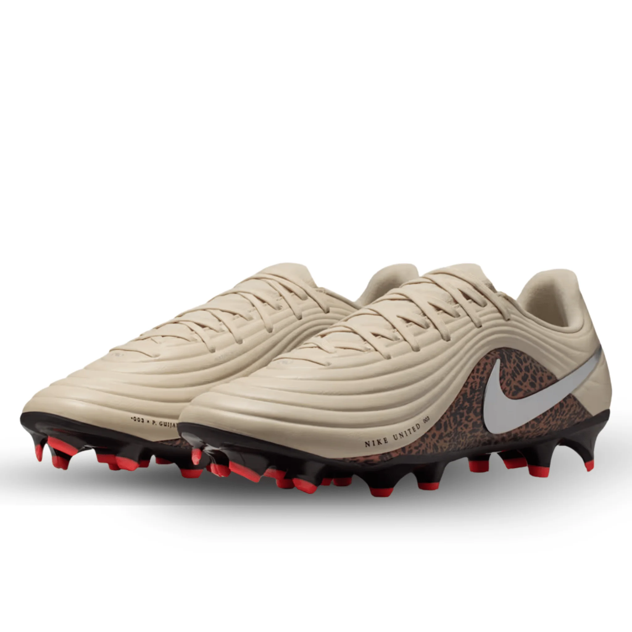 Nike Tiempo Maestro Academy NU3 FG/MG Soccer Cleats (Fossil/Metallic Silver) - Image 3