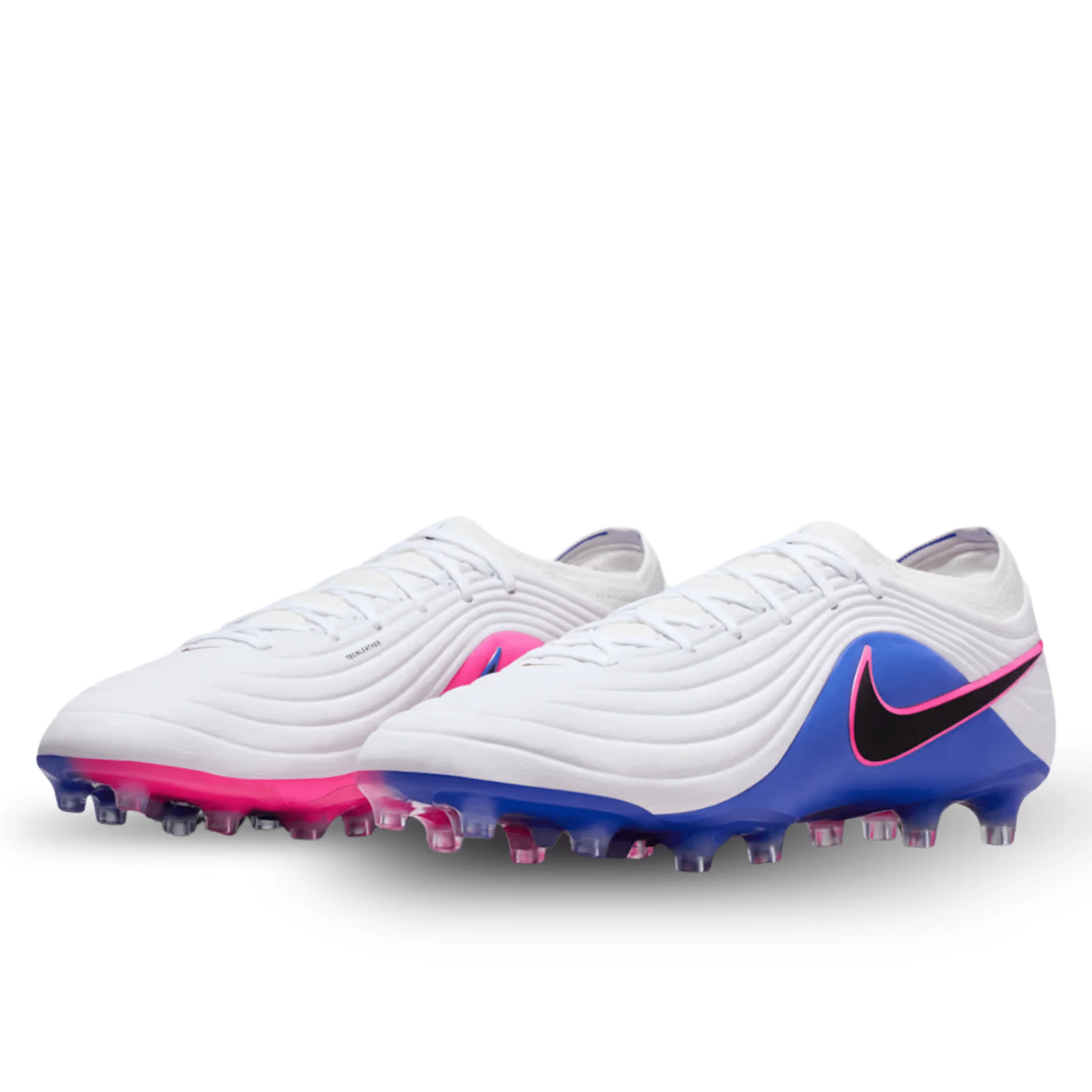 Nike Tiempo Maestro Elite AG-Pro Soccer Cleats (White/Black/Racer Blue) - Image 3