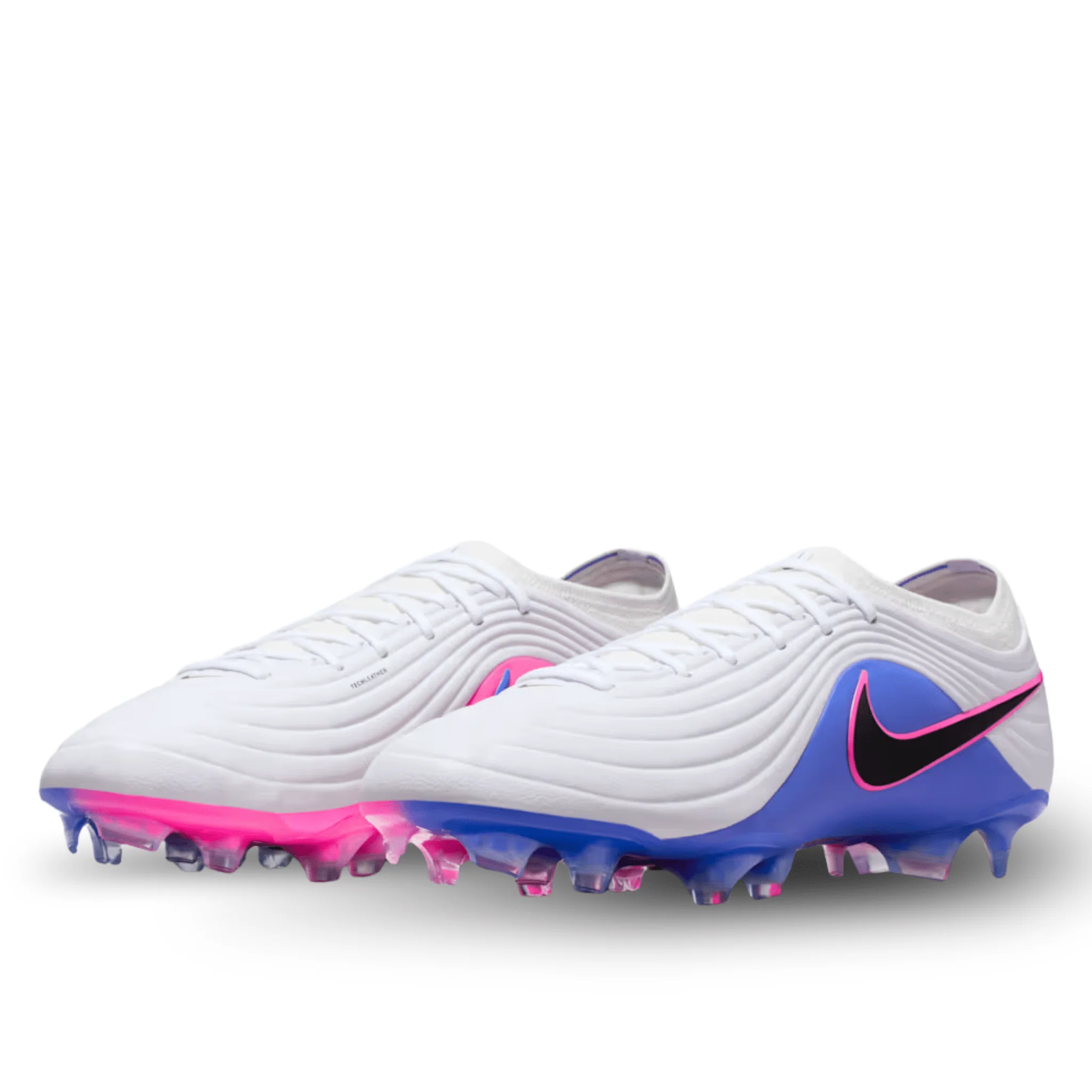 Nike Tiempo Maestro Elite Firm Ground Soccer Cleats (White/Racer Blue) - Image 3