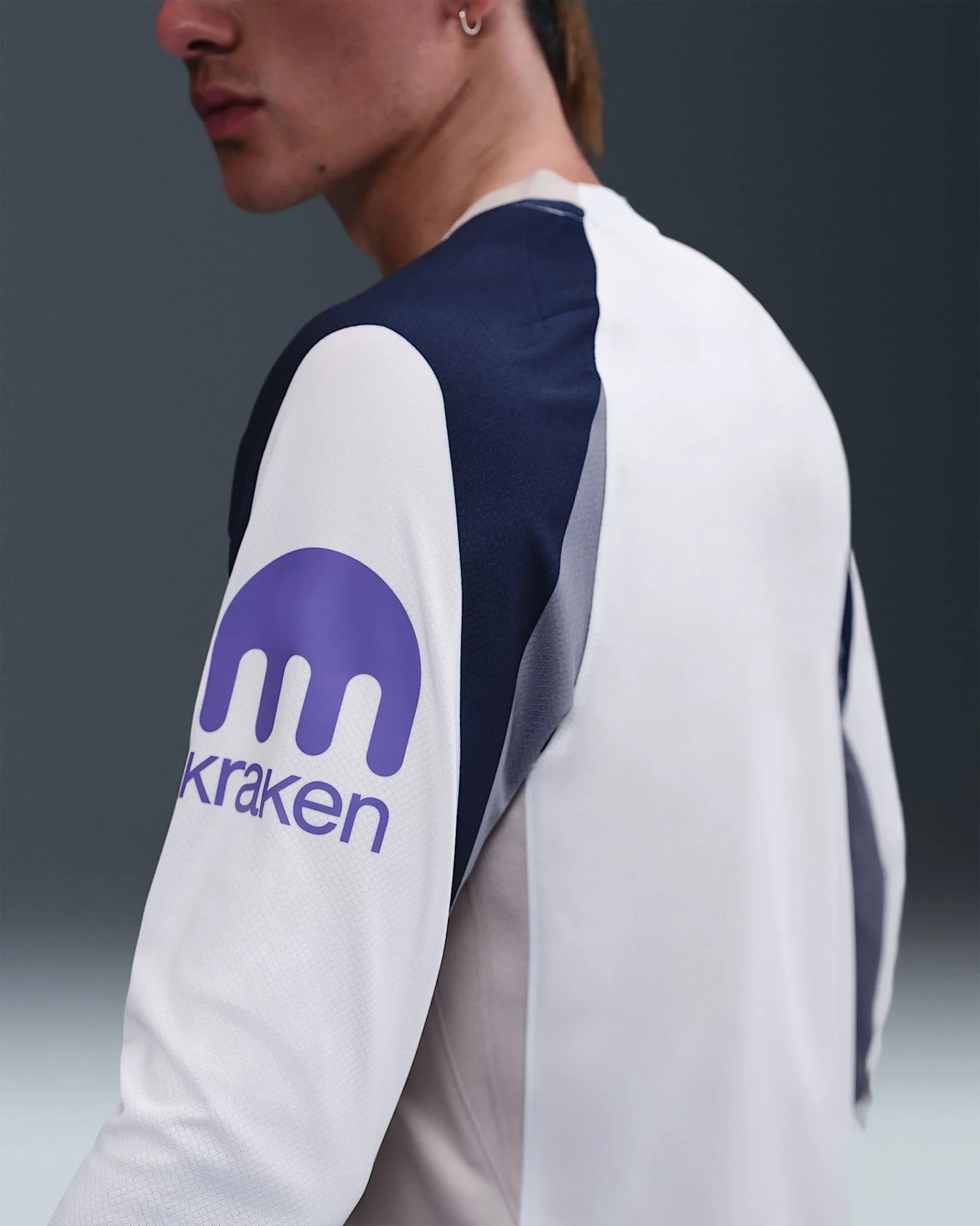 Nike Tottenham Hotspurs Home 25/26 Long Sleeve Jersey (White/Iron/Binary Blue) - Image 6