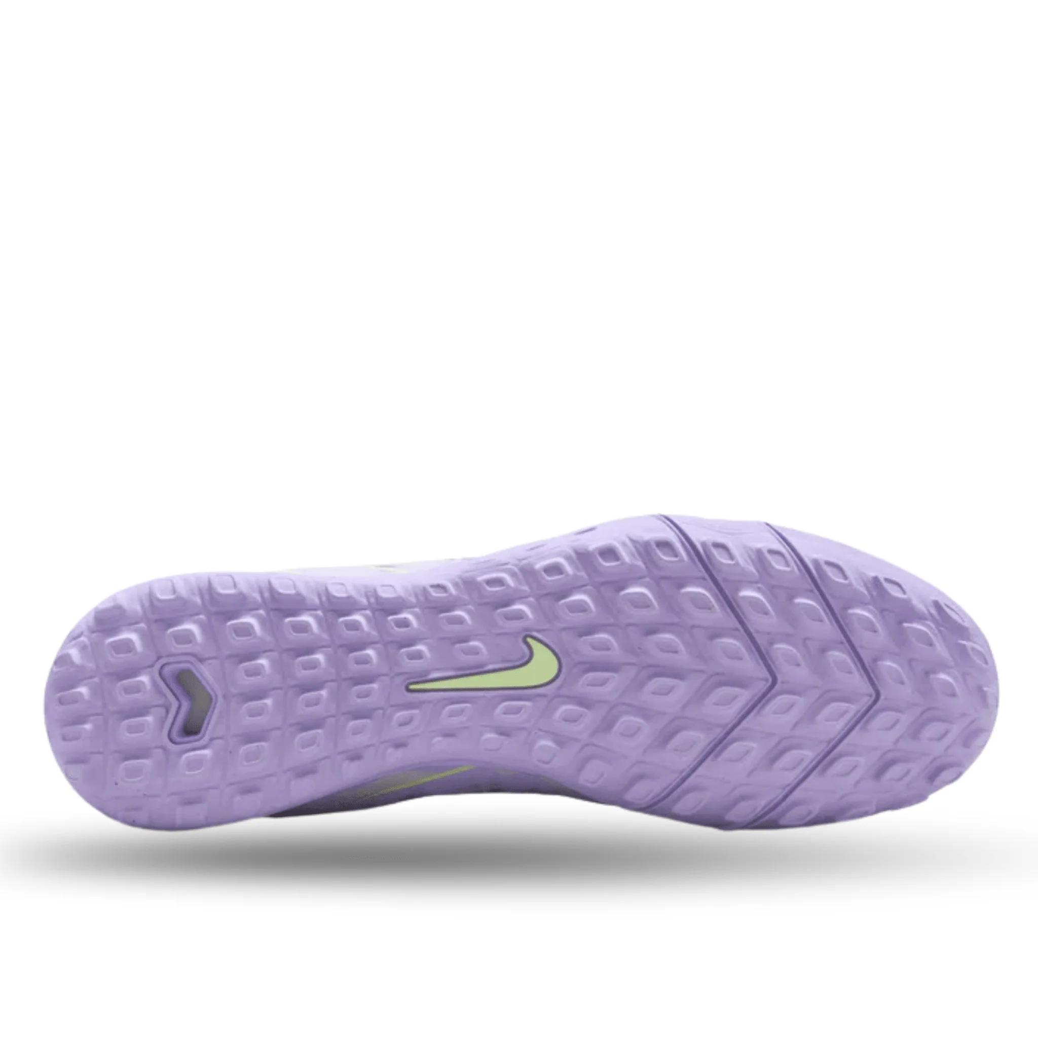 Nike United Zoom Superfly 10 Academy Turf Soccer Shoes (Purple Agate/Barely Volt) - Image 5