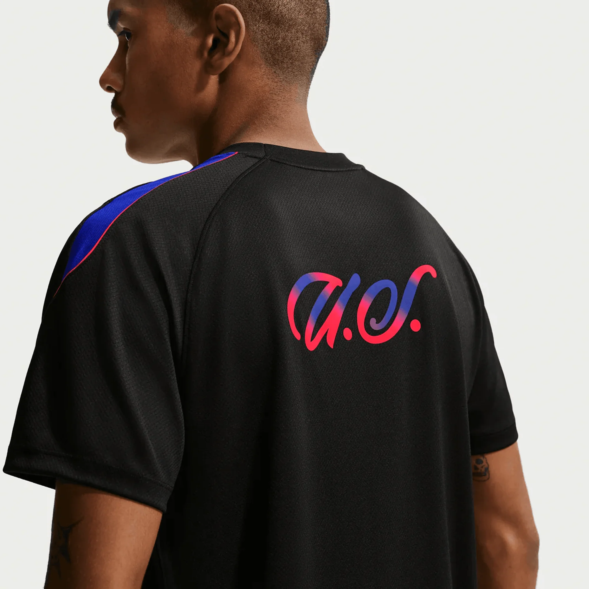 Nike Mens United States Strike Jersey 2026 (Black/Red) - Image 5