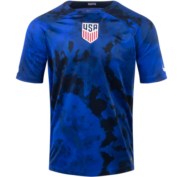 Nike United States Away Jersey 22/23 (Bright Blue/White)