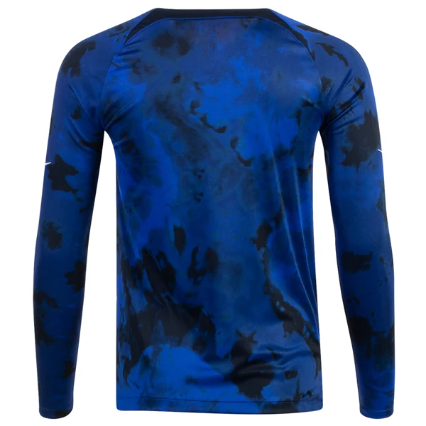 Nike United States Long Sleeve Away Jersey 22/23 (Bright Blue/White) - Image 2