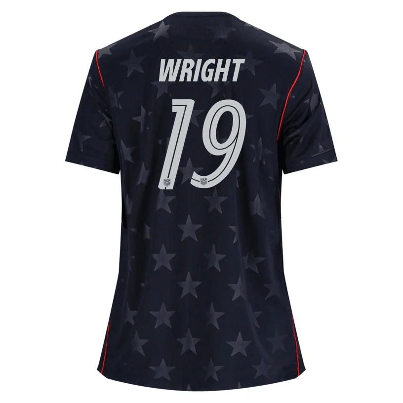 Nike Women’s Wright United States Away Stadium Jersey 2026 (Dark Obsidian/Pure Platinum)