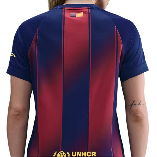 Nike Women’s Barcelona 25/26 Home Jersey (Deep Royal Blue/Noble Red/Midwest Gold) - Image 2