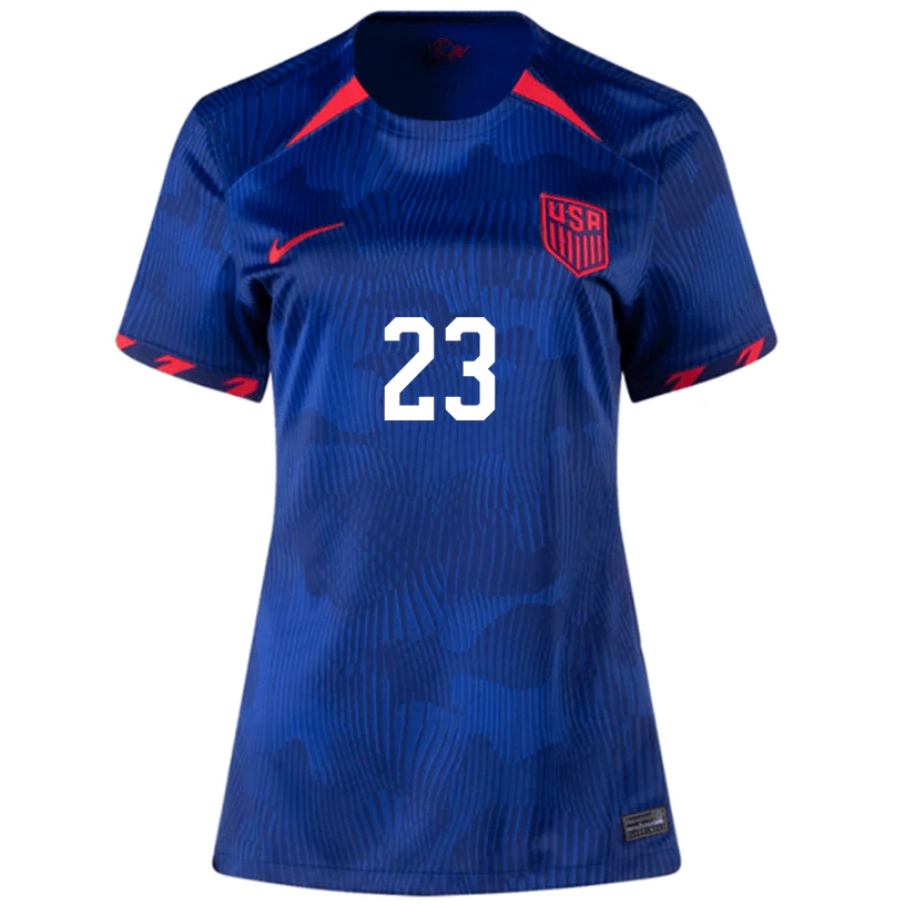 Nike Womens United States Brian White Away Jersey 23/24 (Hyper Royal/Loyal Blue) - Image 2