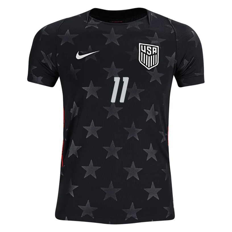 Nike Youth Aaronson United States Away Stadium Jersey 2026 (Dark Obsidian/Pure Platinum) - Image 2