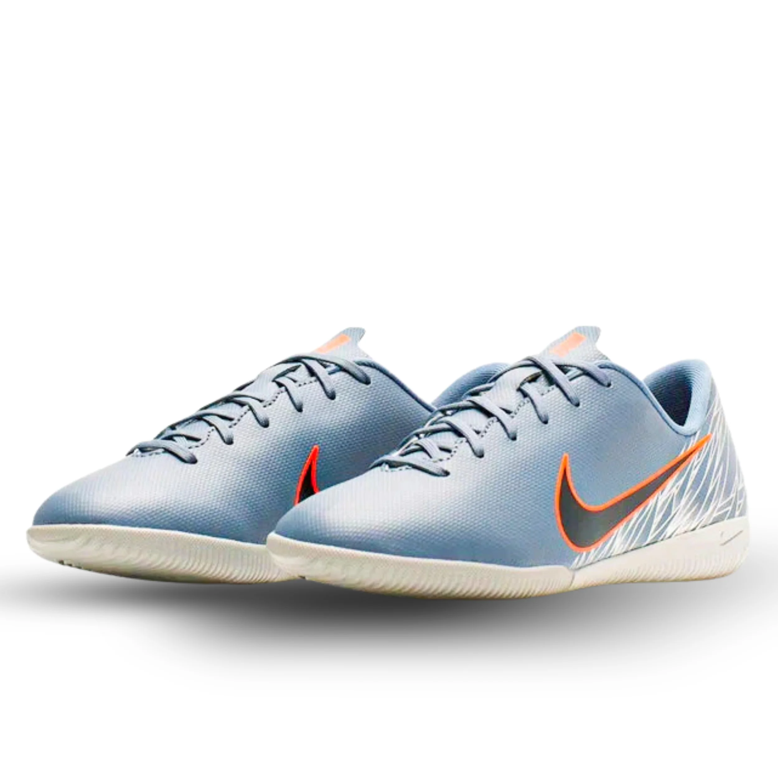 Nike Jr Mercurial Vapor 12 Academy GS IC Indoor Court Soccer Shoes (Armory Blue/Wolf Grey) - Image 3