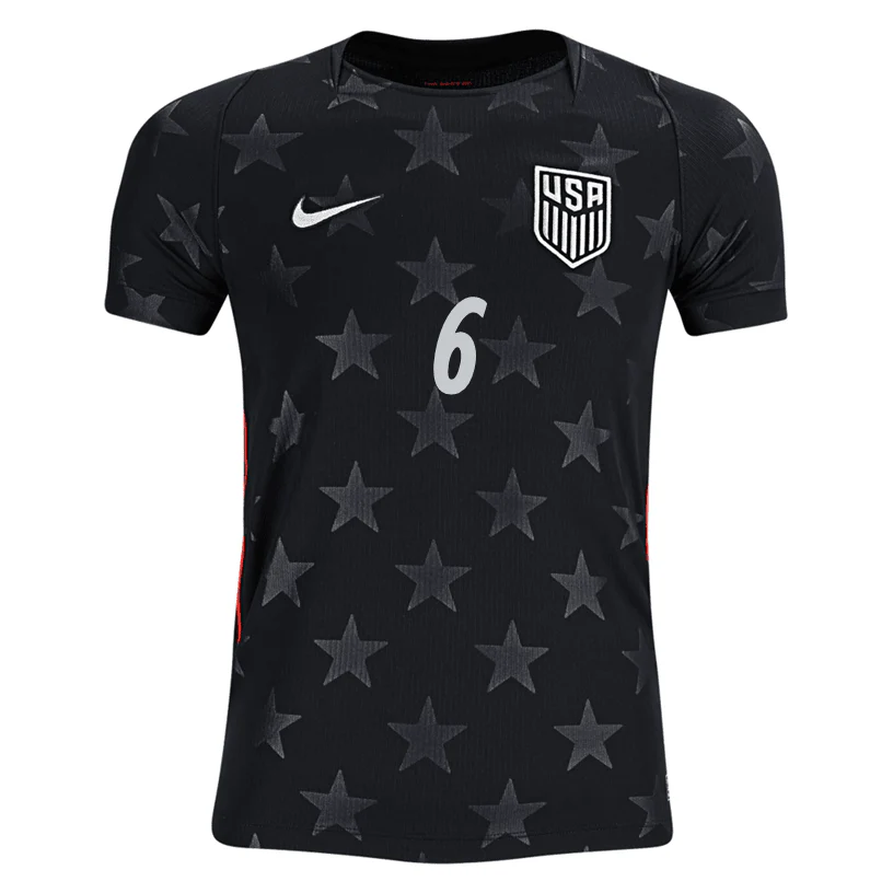 Nike Youth Musah United States Away Stadium Jersey 2026 (Dark Obsidian/Pure Platinum) - Image 2