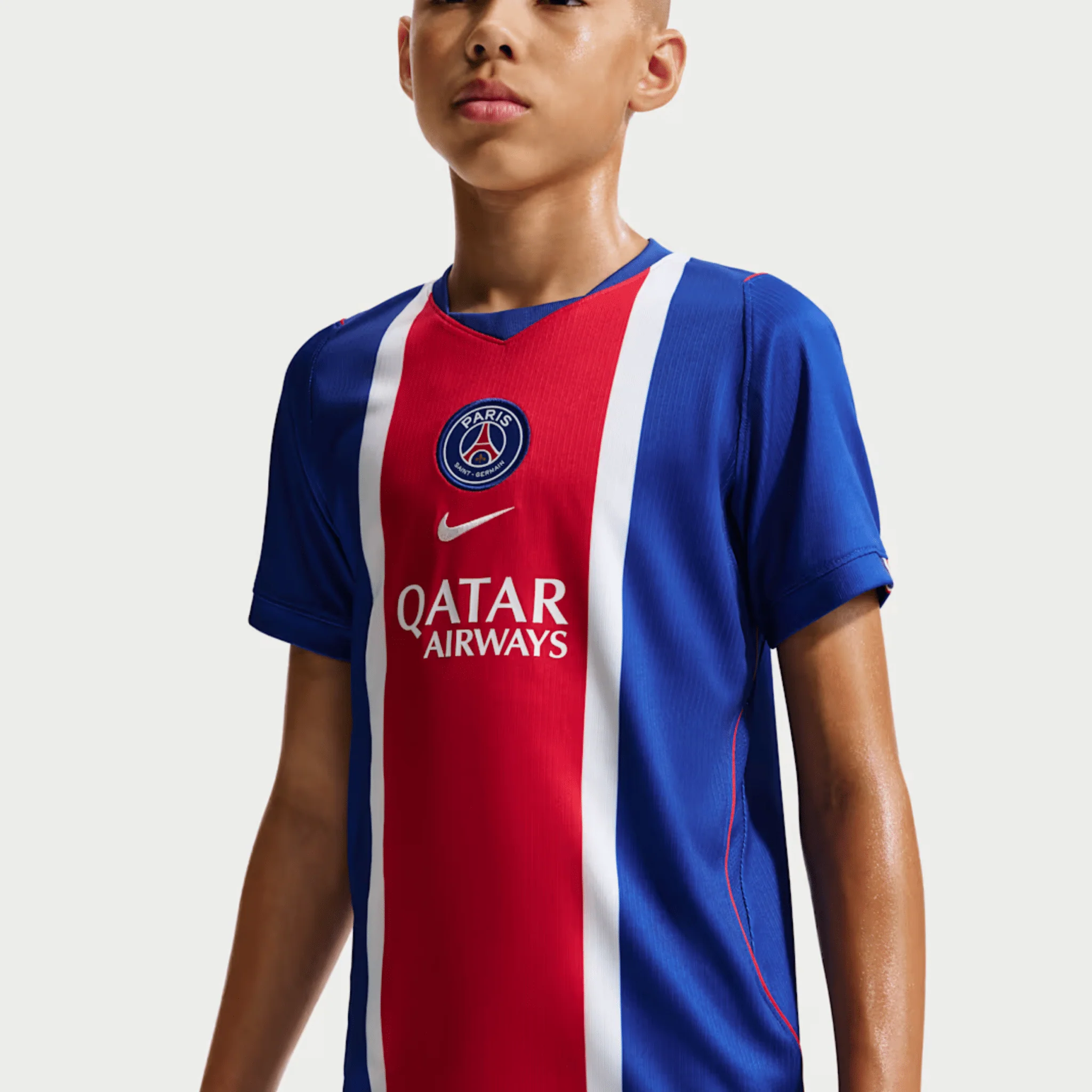 Nike Youth Paris Saint-Germain Home Jersey 26/27 (Royal/White/Red) - Image 4