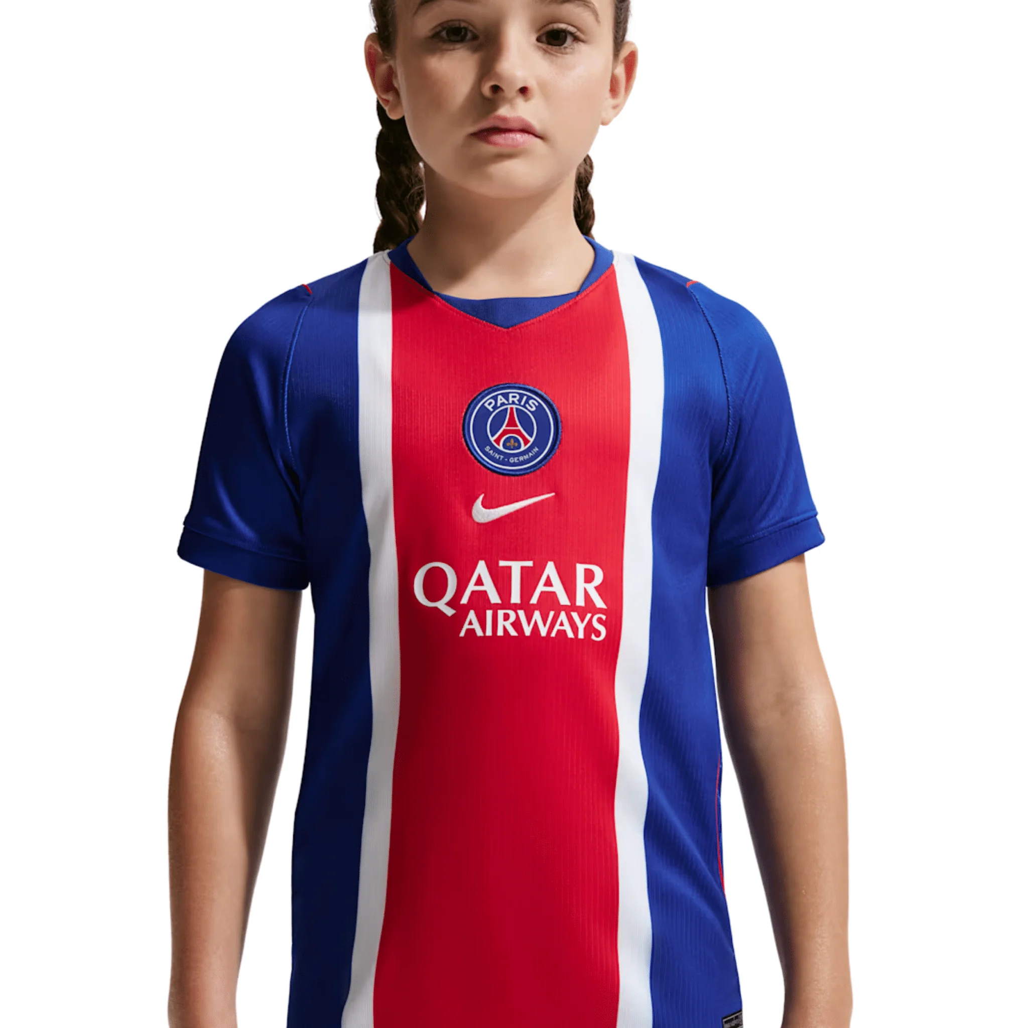 Nike Youth Paris Saint-Germain Home Jersey 26/27 (Royal/White/Red) - Image 5