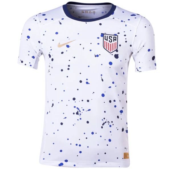 Nike Youth United States Home Jersey 23/24 (White/Loyal Blue)
