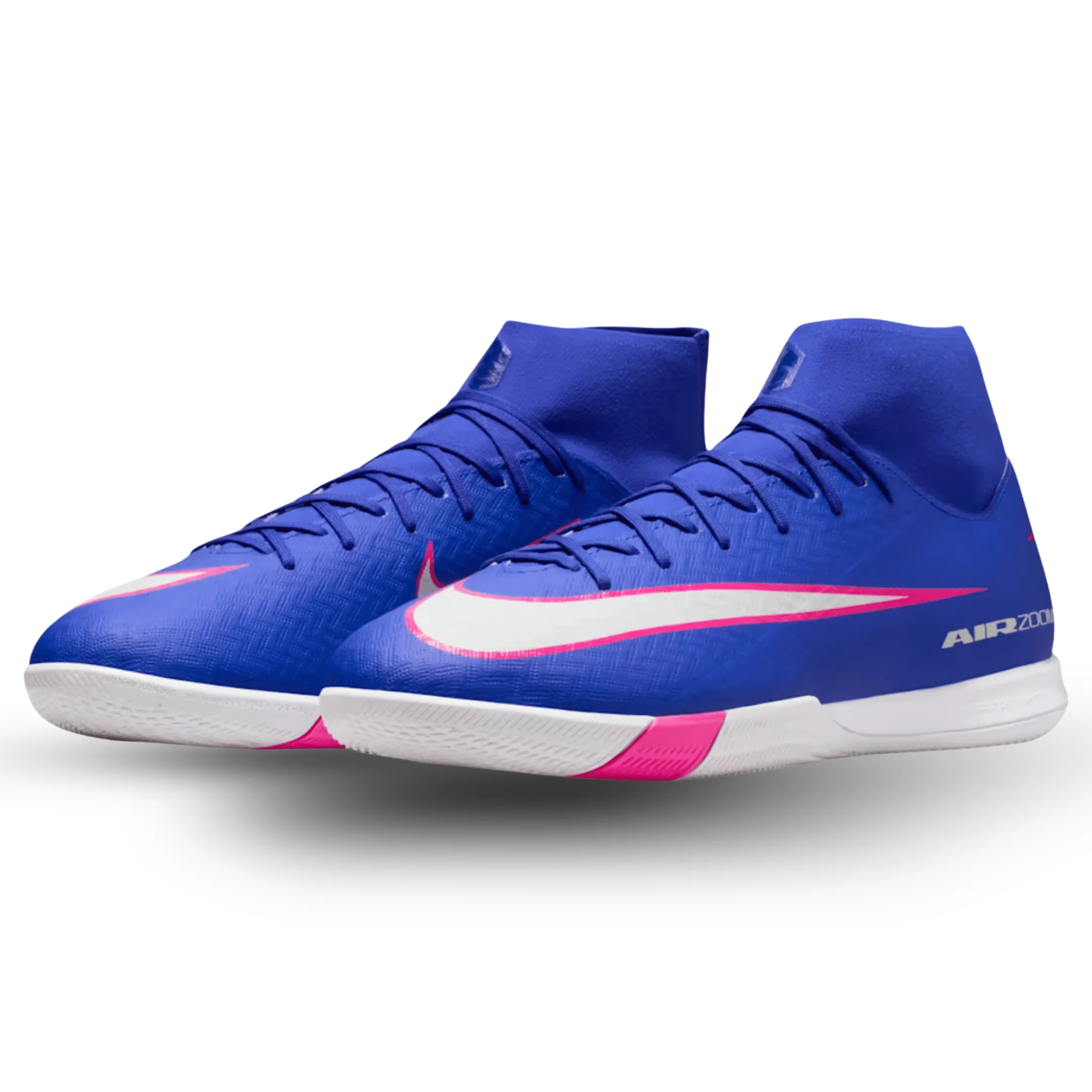Nike Zoom Superfly 10 Academy Indoor Soccer Shoes (Racer Blue/White) - Image 3
