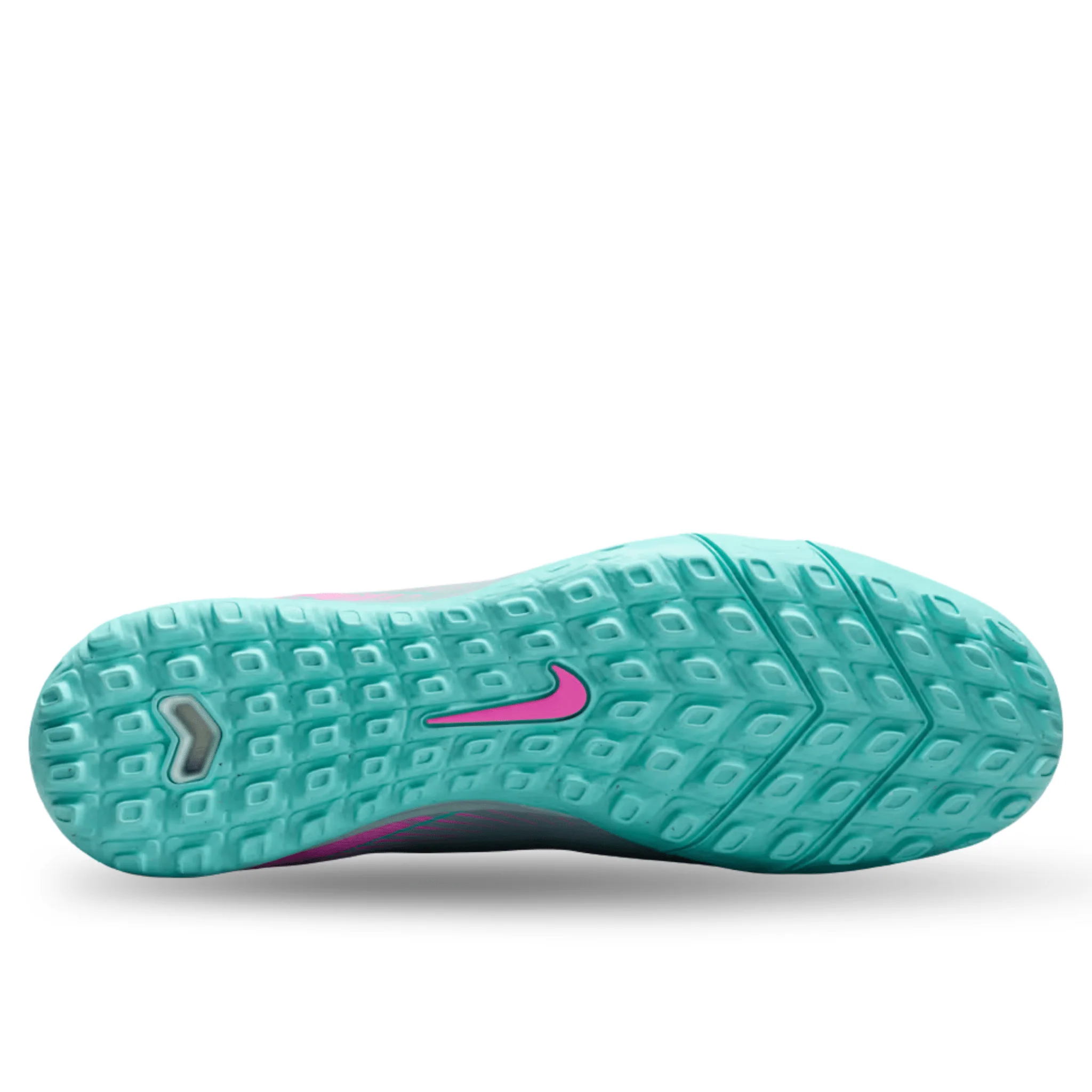 Nike Zoom Superfly 10 Academy TF Turf Soccer Shoes (Ocean Cube/Pink Blast) - Image 5