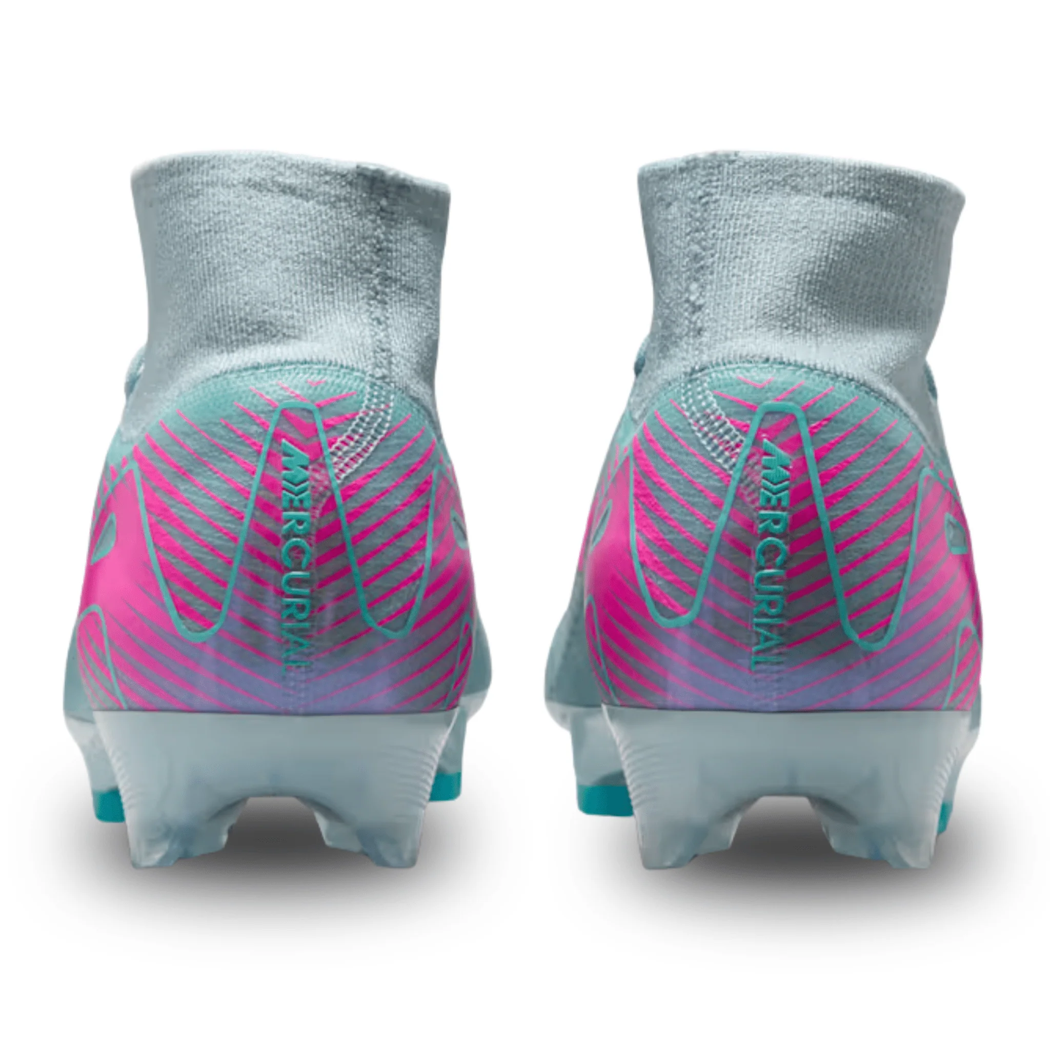 Nike Zoom Superfly 10 Elite Firm Ground Soccer Cleats (Ocean Cube/Pink Blast) - Image 4