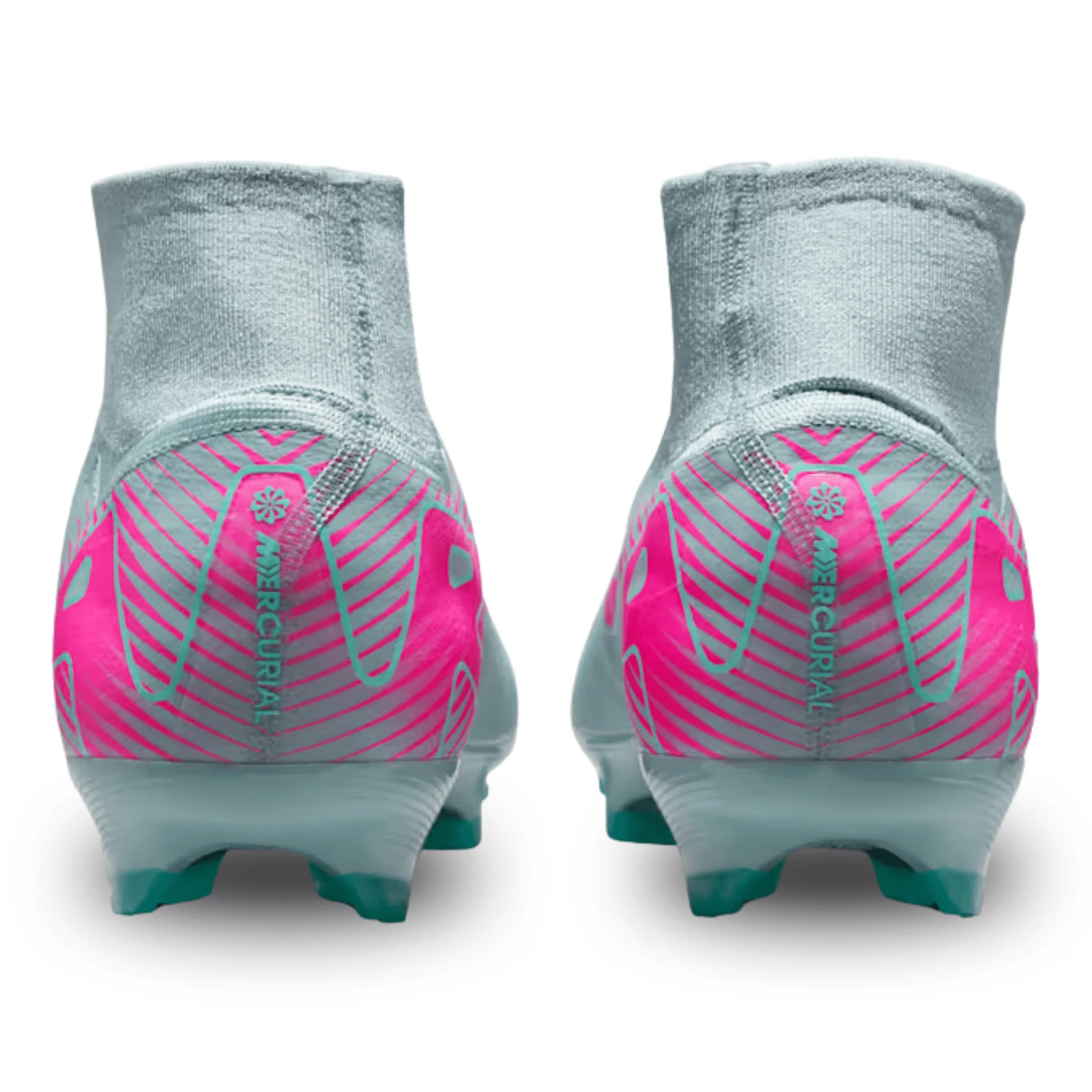 Nike Zoom Superfly 10 Pro FG Soccer Cleats (Ocean Cube/Pink Blast) - Image 4