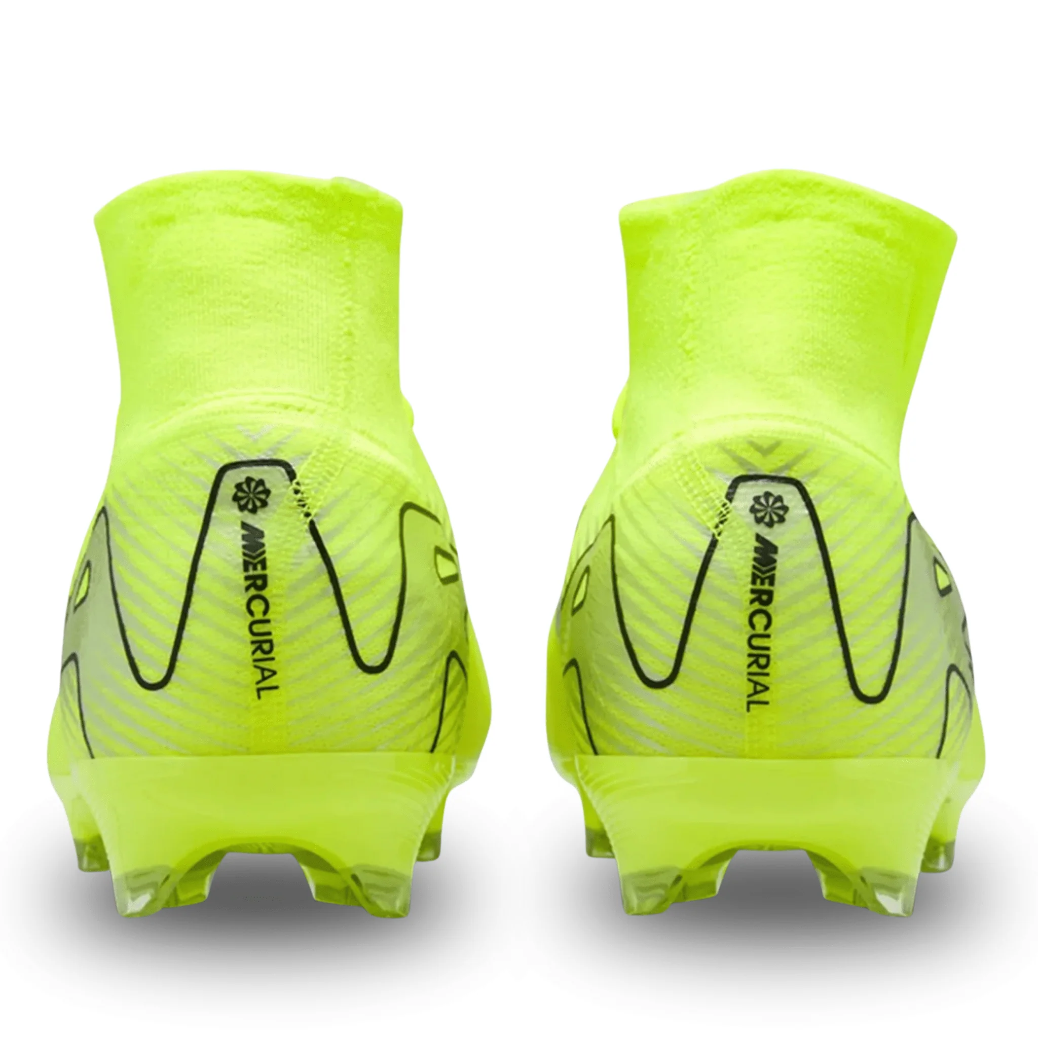 Nike Zoom Superfly 10 Pro FG Soccer Cleats (Volt/Black) - Image 4