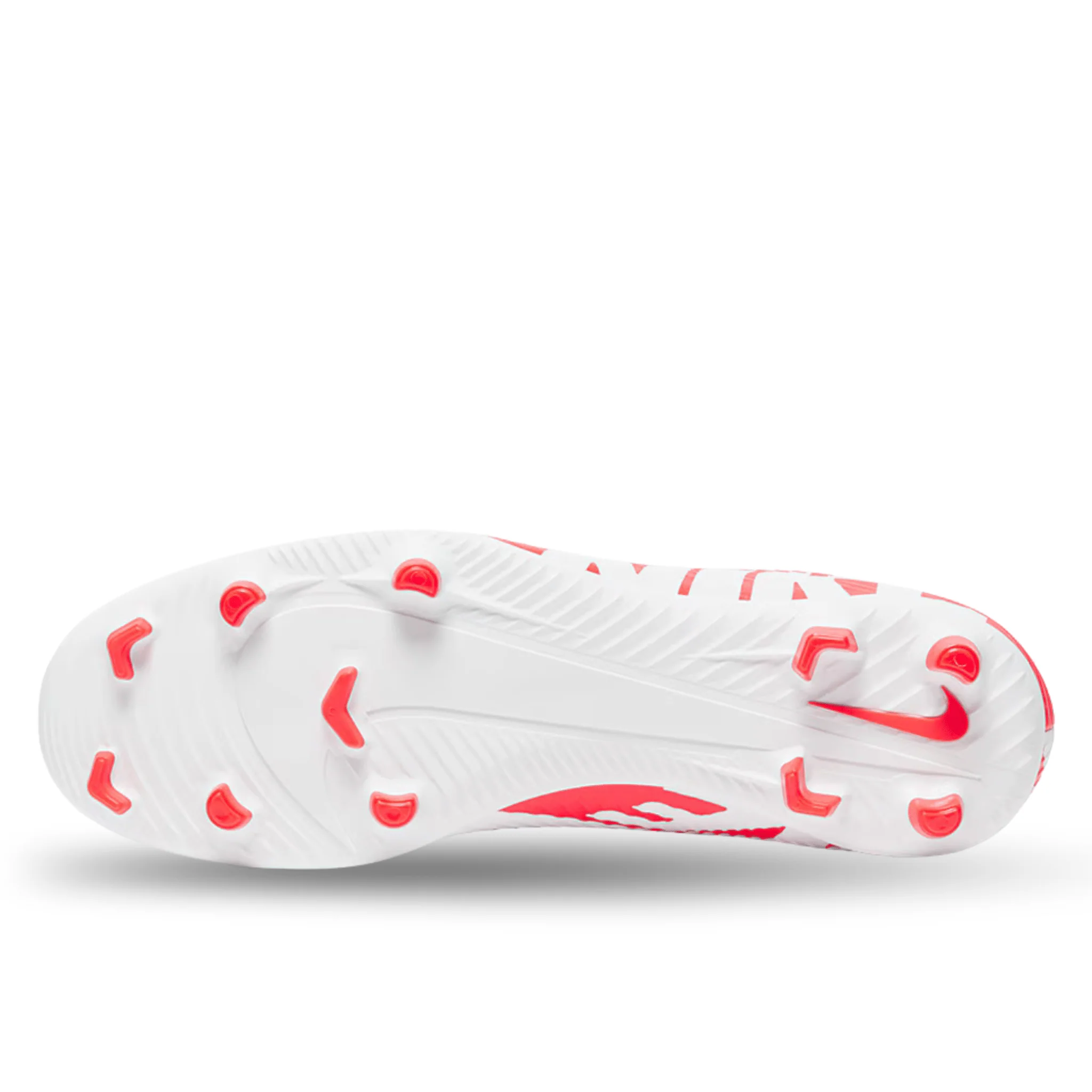 Nike Zoom Superfly 9 Club FG/MG Soccer Cleats (Bright Crimson/White-Black) - Image 2