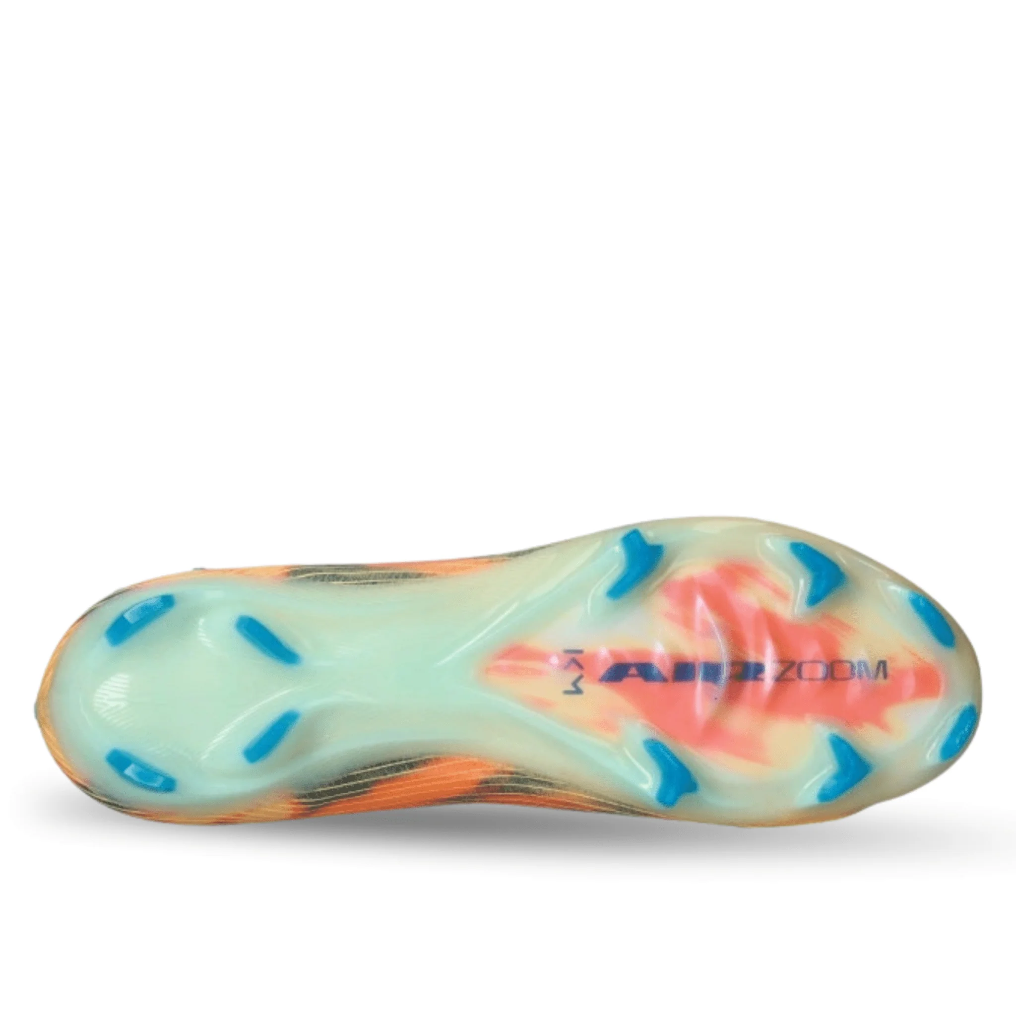 Nike Zoom Vapor 16 Elite KM Firm Ground Soccer Cleats (Melon Tint/Neo Turq/Igloo) - Image 5