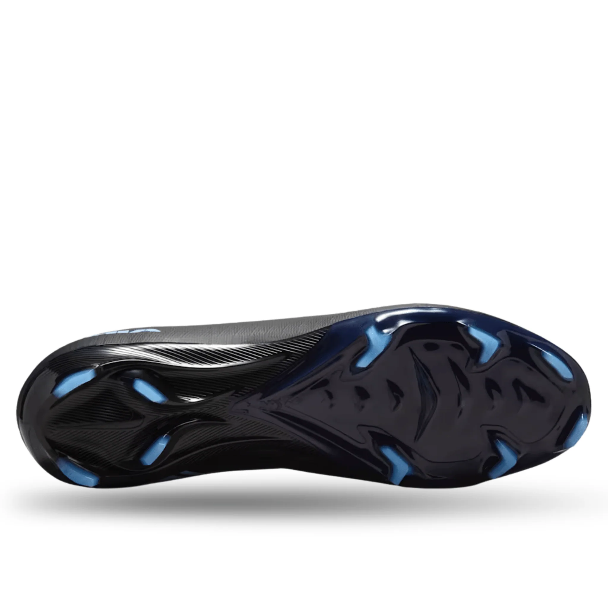 Nike Zoom Vapor 16 Pro Firm Ground Soccer Cleats (Black/Ice Blue) - Image 5