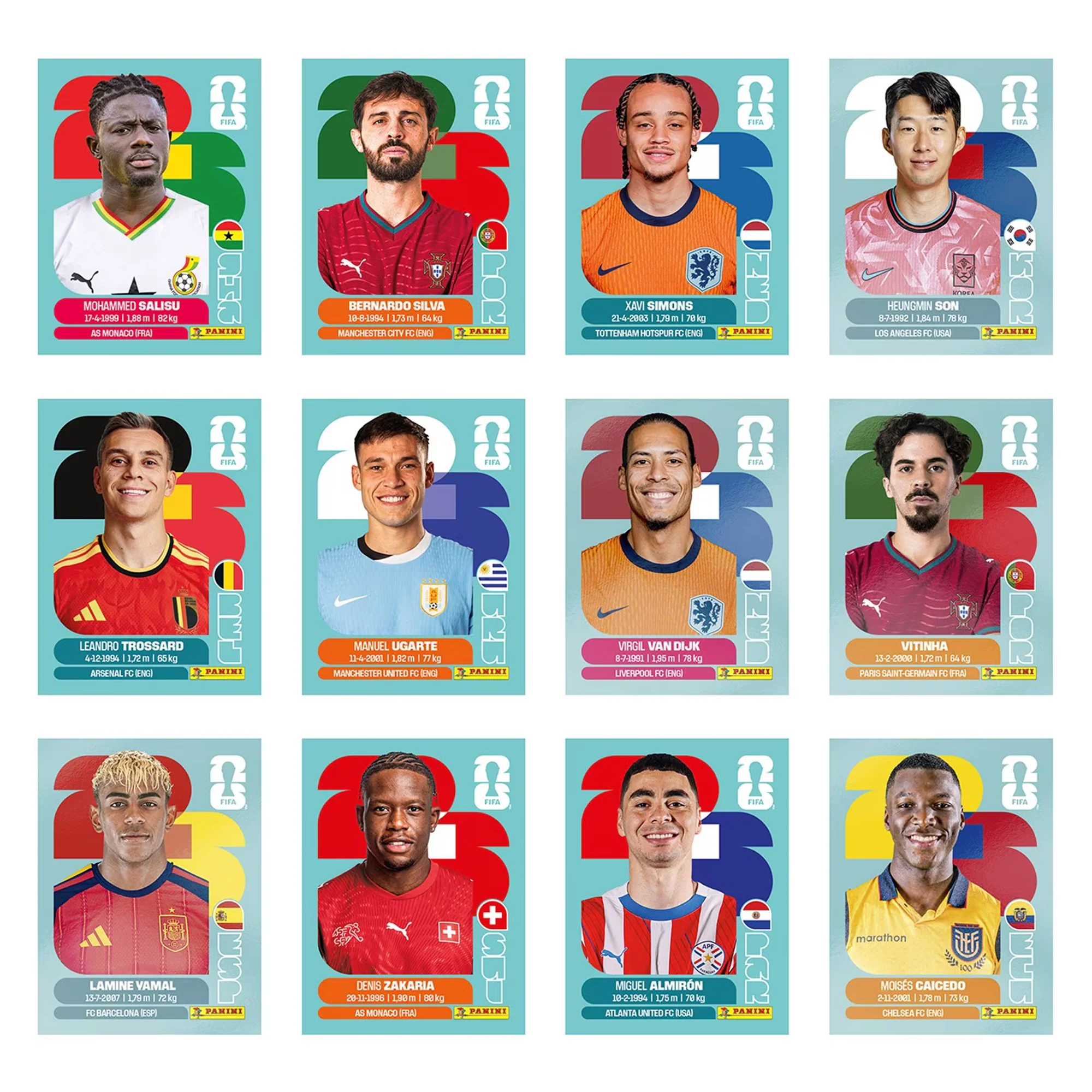 Panini FIFA World Cup 2026 Sticker Pack (7 Stickers) - Image 2