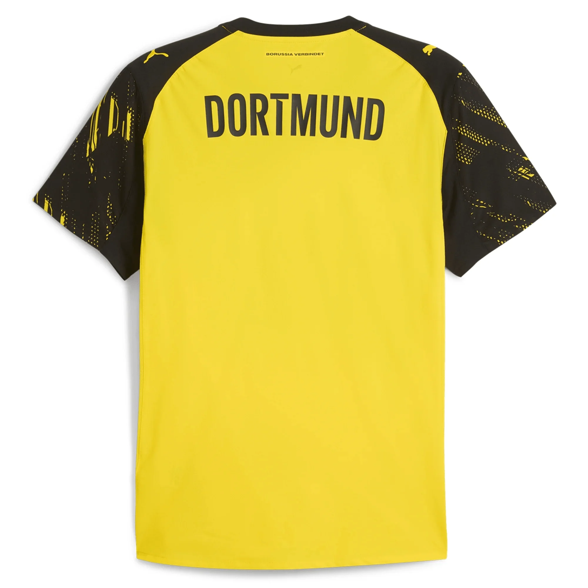 Puma BVB Dortmund Authentic Home Jersey 25/26 (Faster Yellow/Puma Black) - Image 2