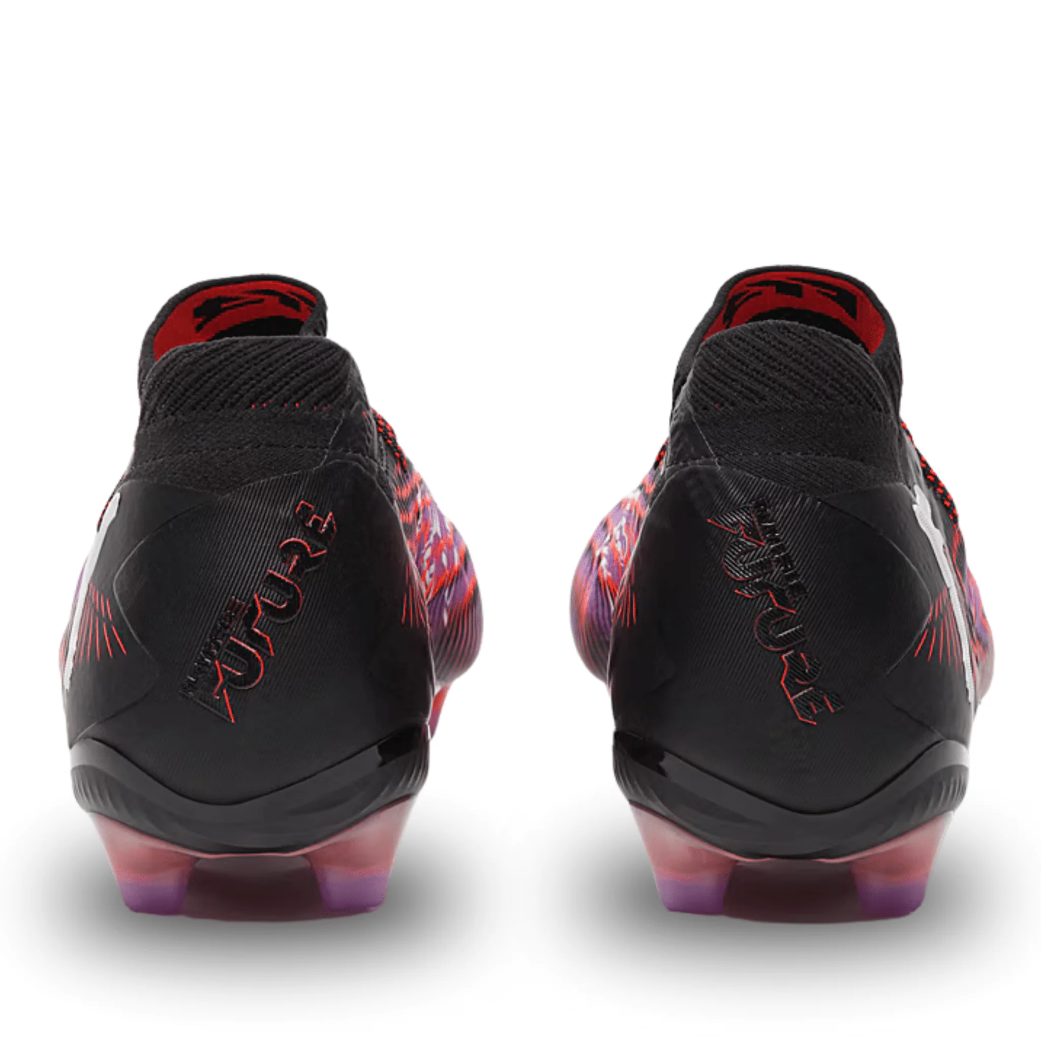 Puma Future 8 Ultimate FG Soccer Cleats (Black/Glowing Red) - Image 4